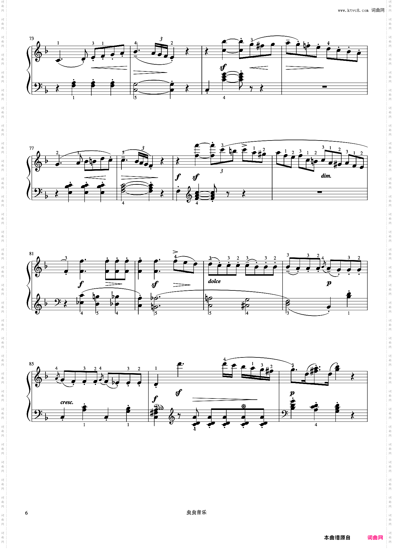 小奏鸣曲 Op·20 No·3 第一乐章《小奏鸣曲集》