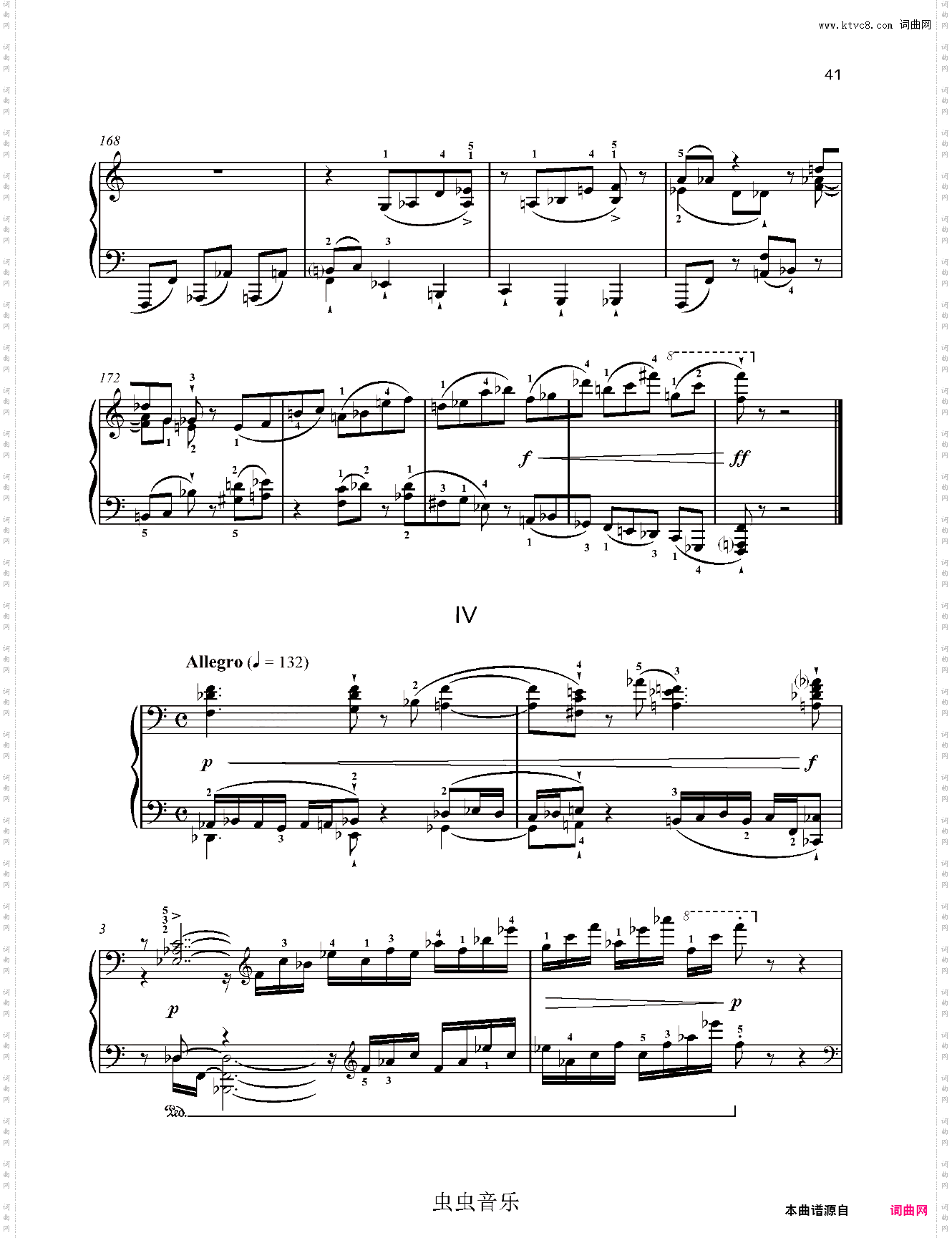 爵士奏鸣曲 No·19 Op·143 第四乐章