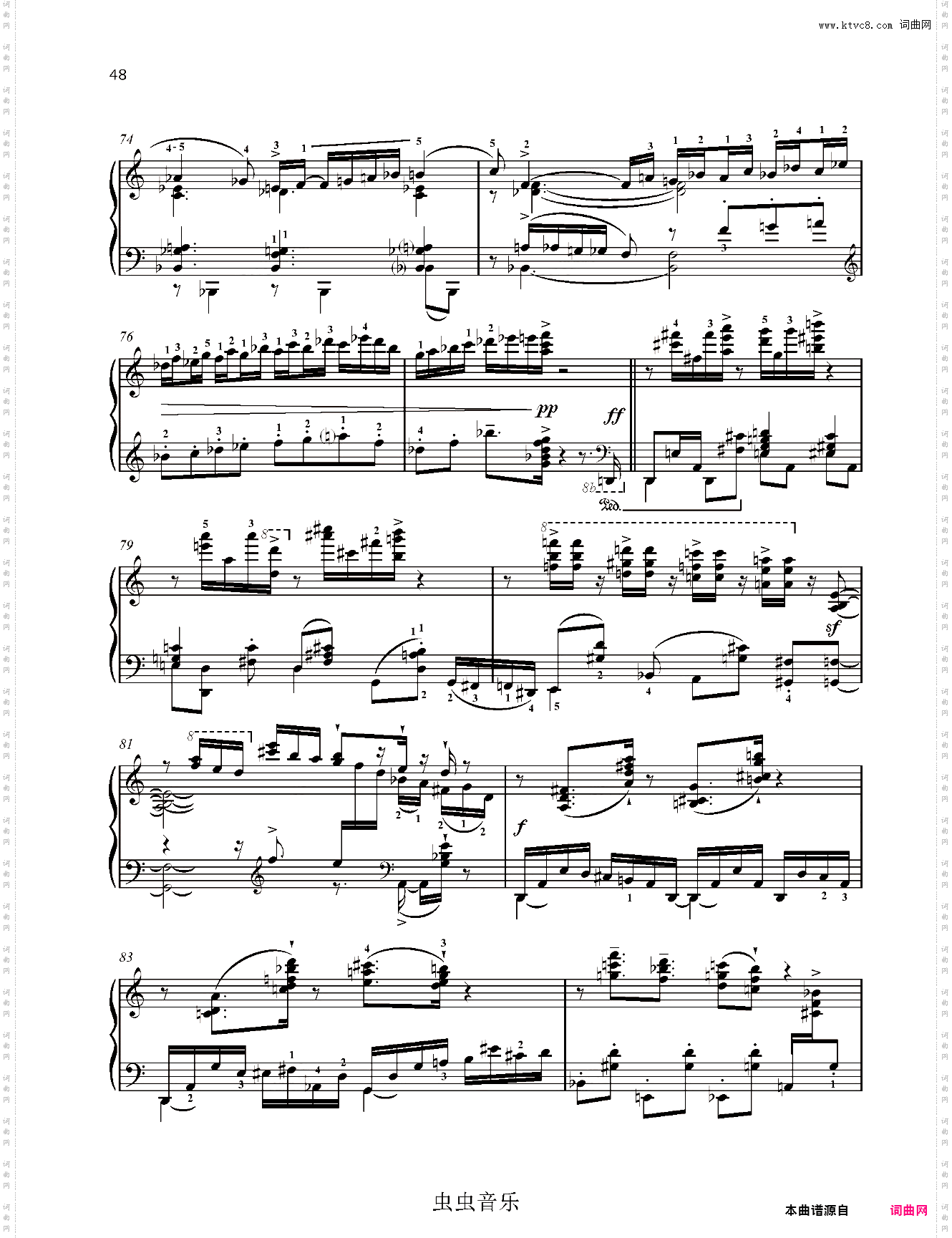 爵士奏鸣曲 No·19 Op·143 第四乐章