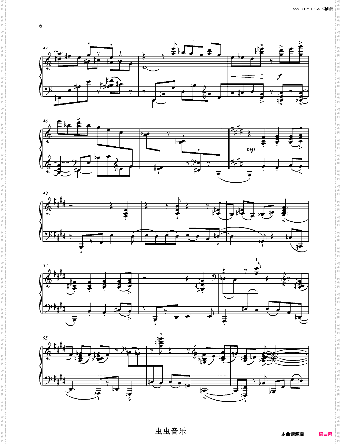 爵士奏鸣曲 No·2 Op·54 第一乐章