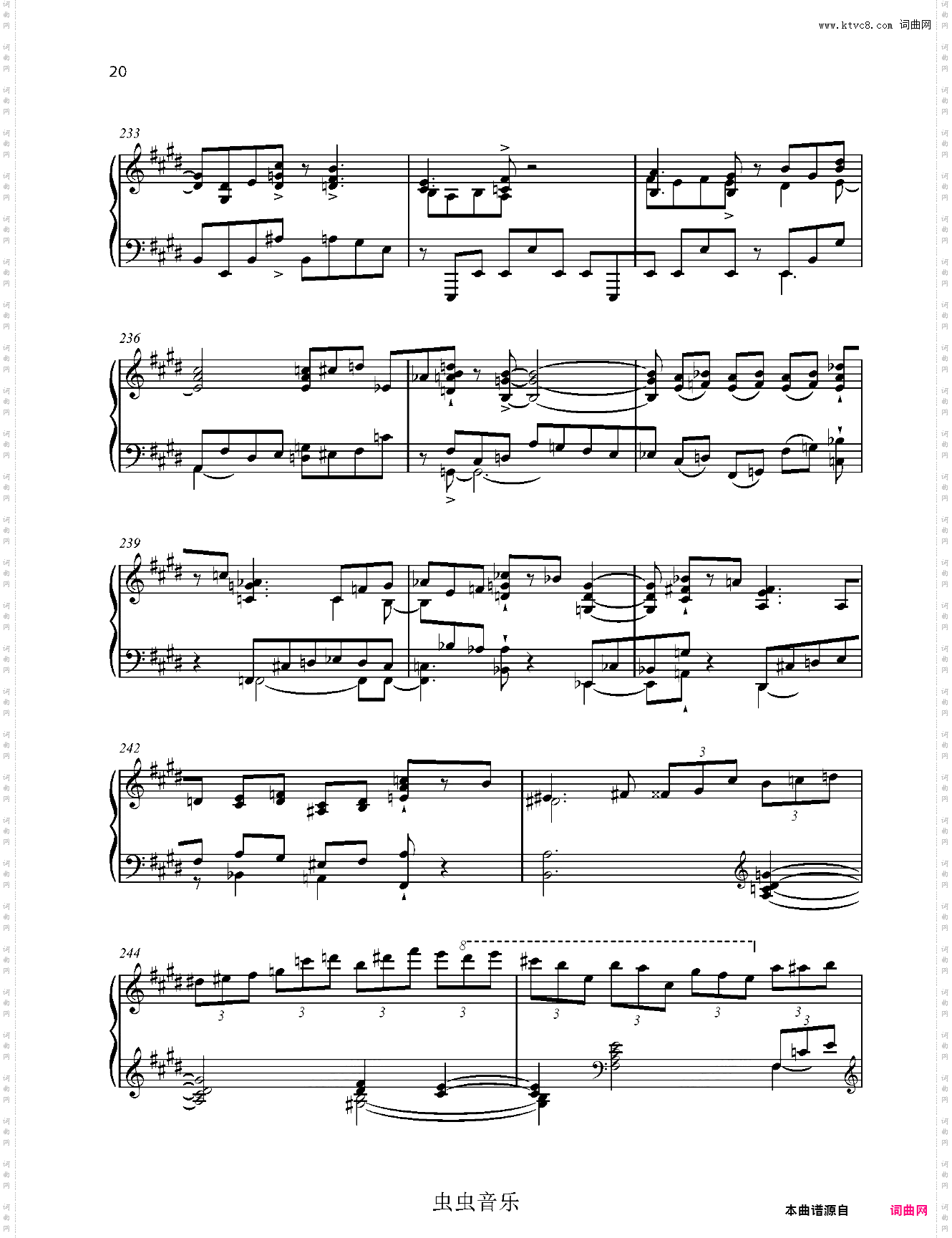 爵士奏鸣曲 No·2 Op·54 第一乐章