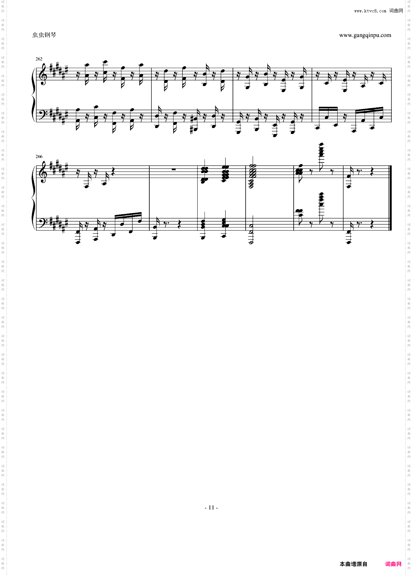 匈牙利狂响曲节选