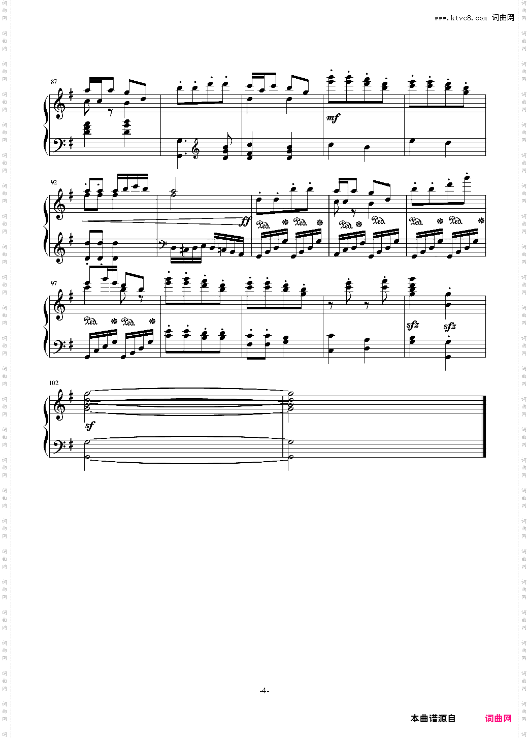 G大调奏鸣曲第一乐章·进行曲NO·3