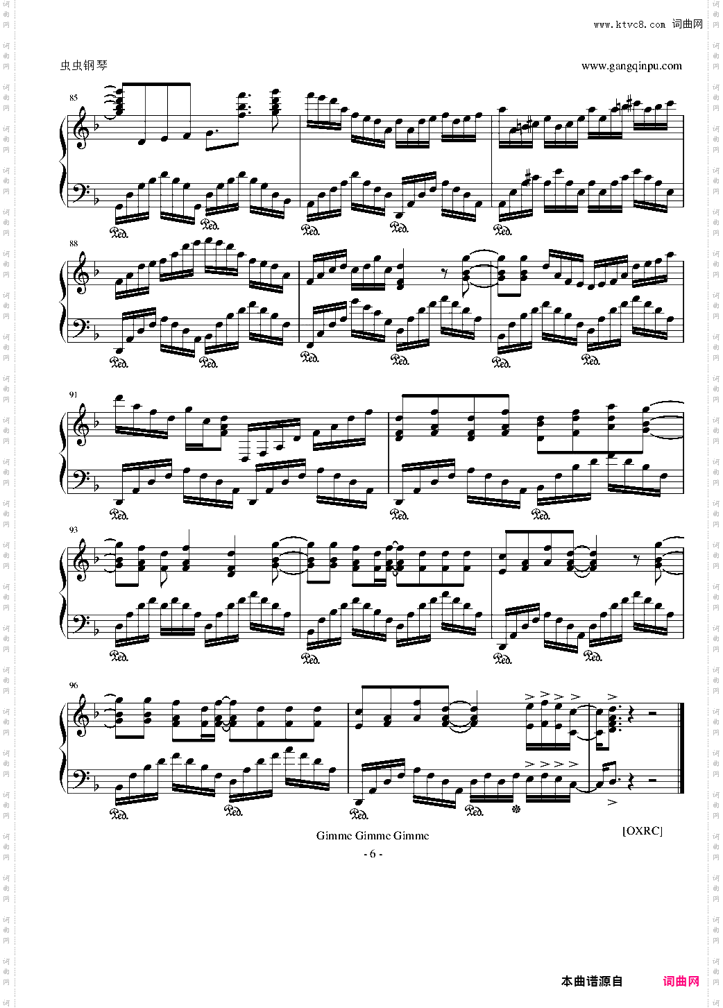 【OXRC】 Gimme! Gimme! Gimme! 吉米吉米吉米