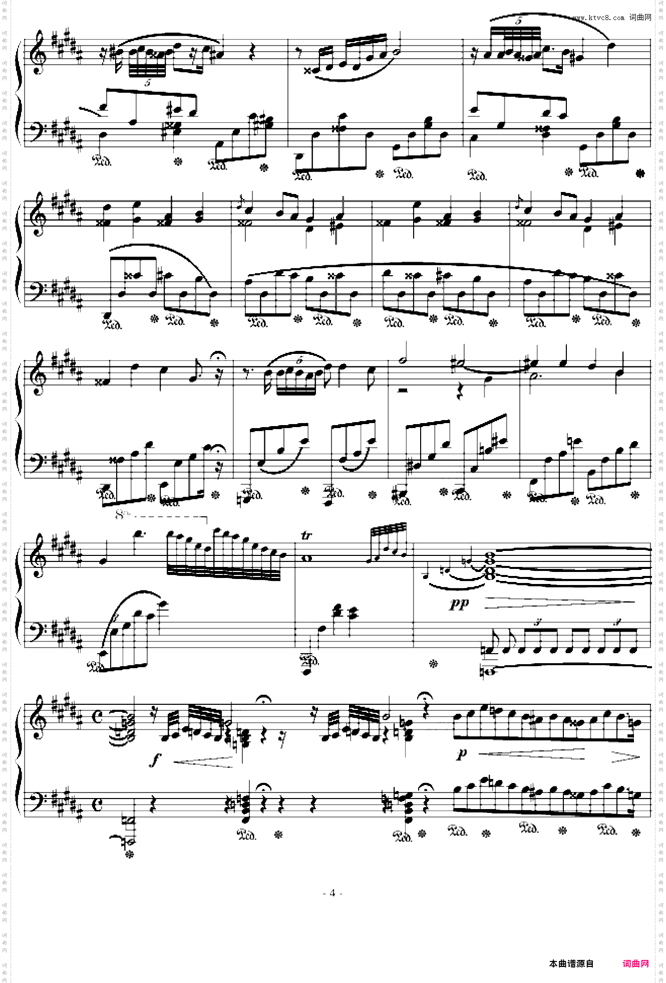 B大调夜曲Op·32 No·1