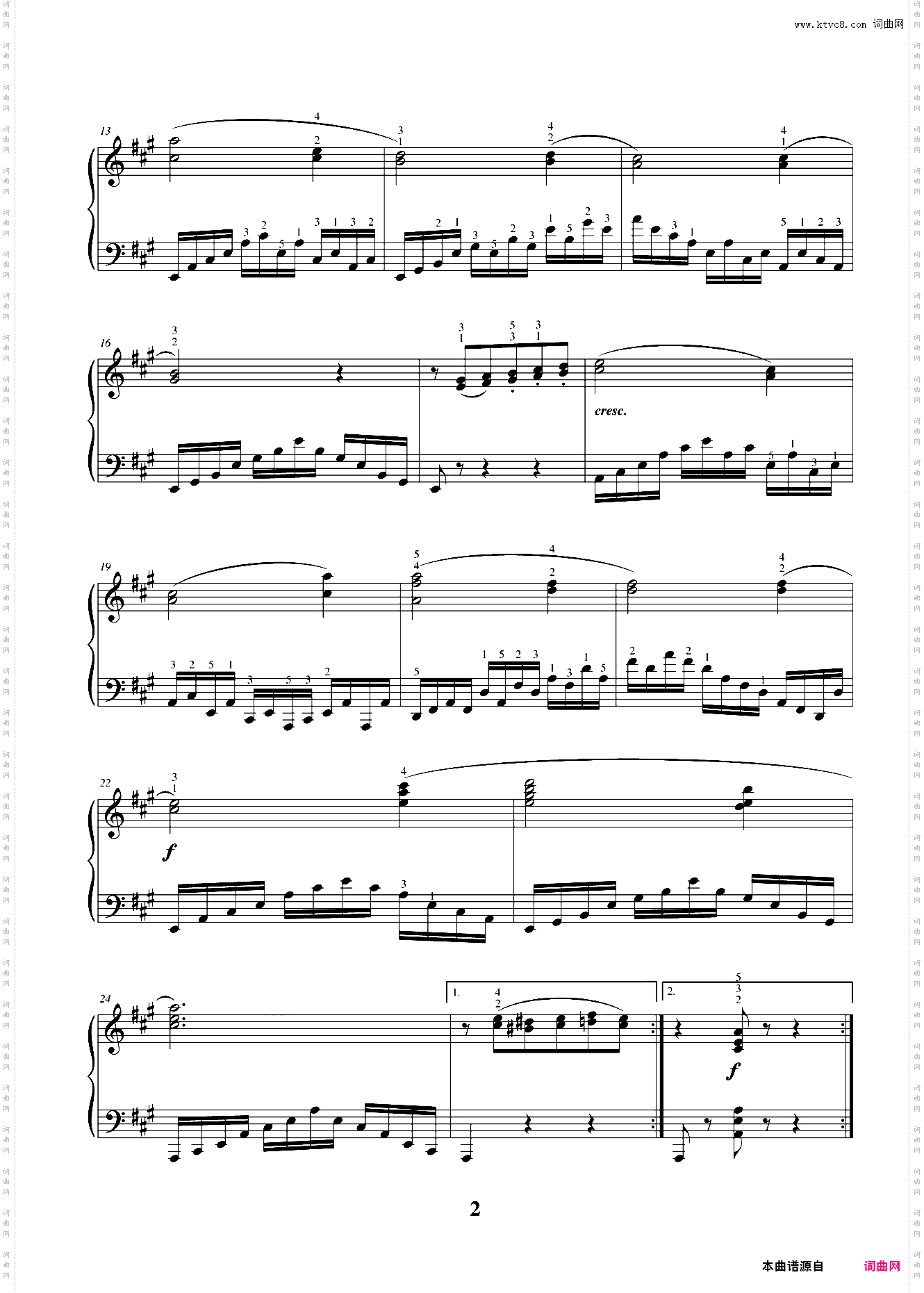1·练习曲