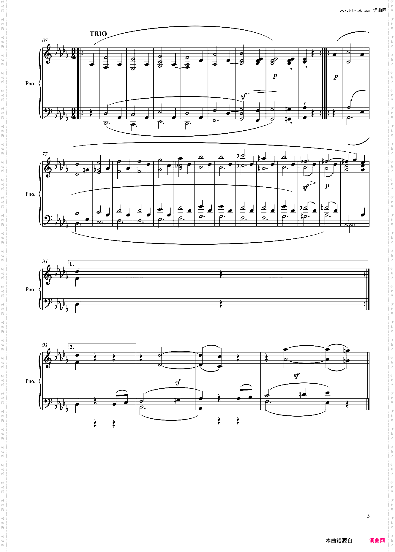 Sonate No· 12, “Funeral March” 2nd Movement