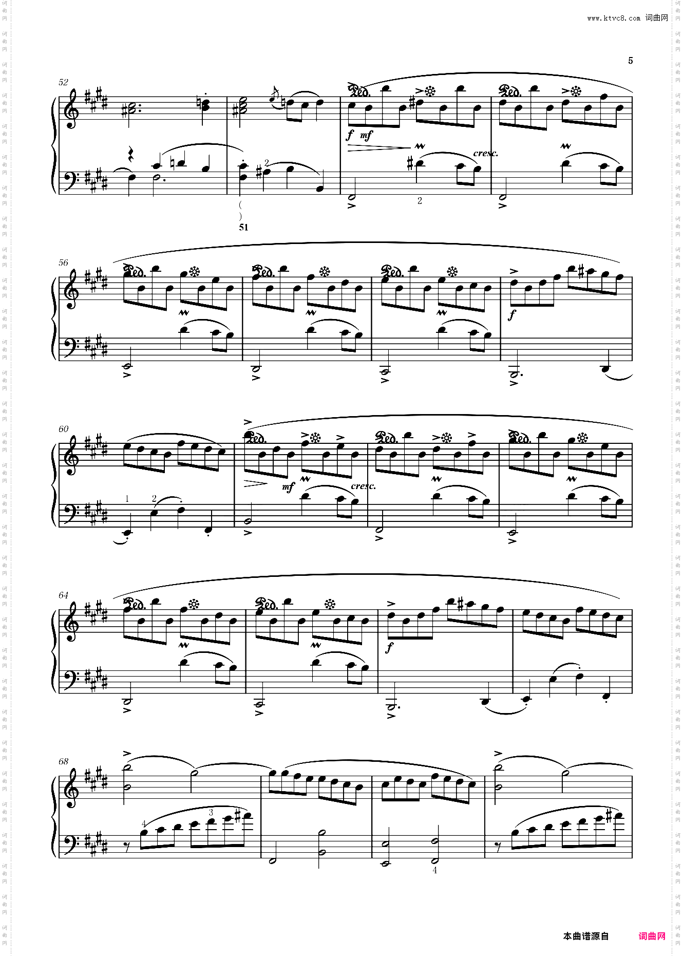 第6首E大调练习曲