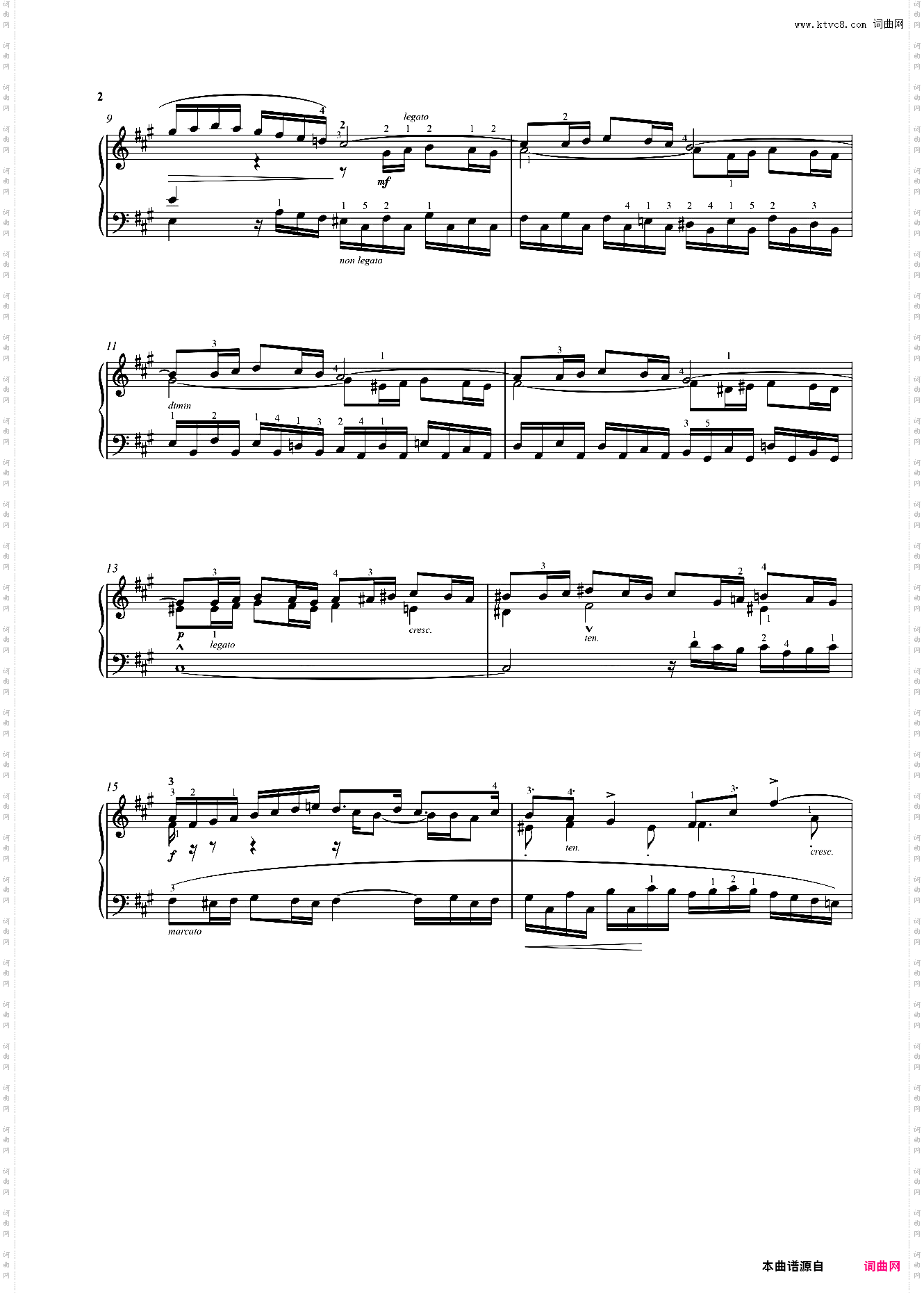 三部创意曲No·12