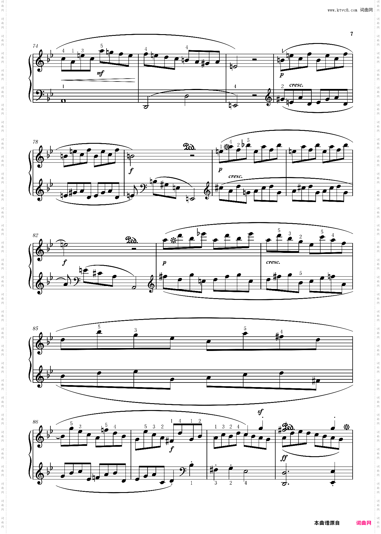 第4首G大调练习曲