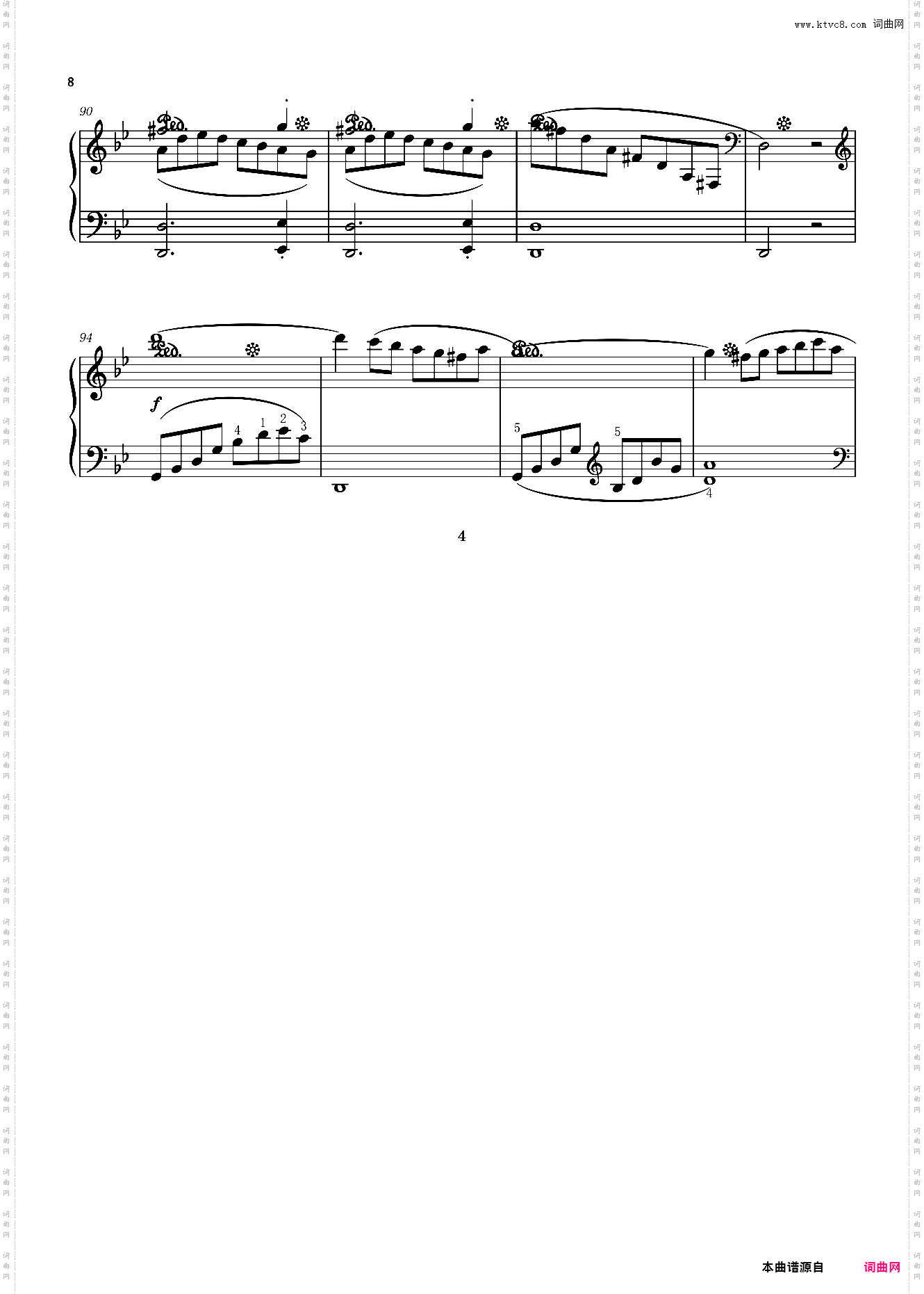 第4首G大调练习曲