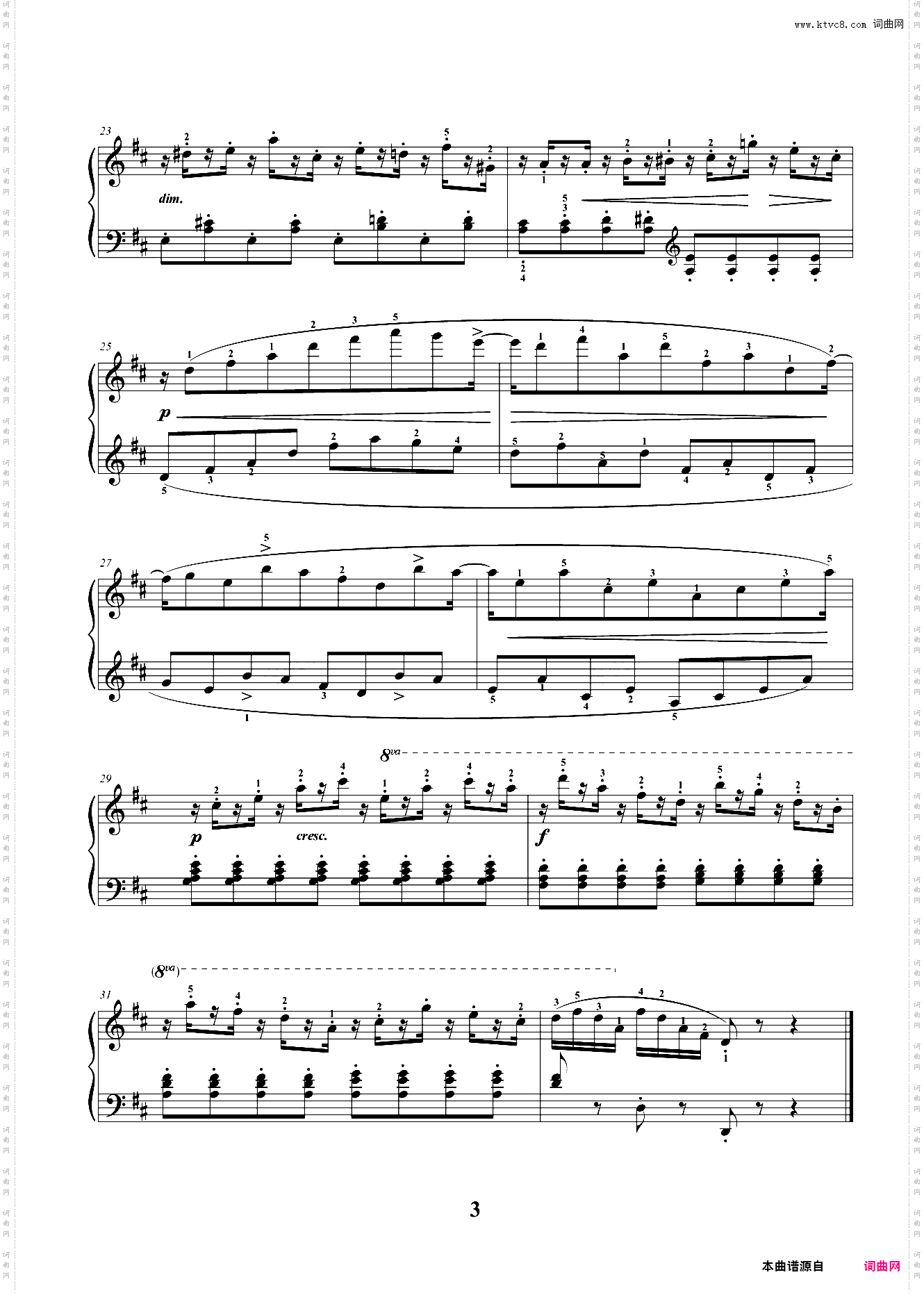 4级 练习曲 Op·849 No·24