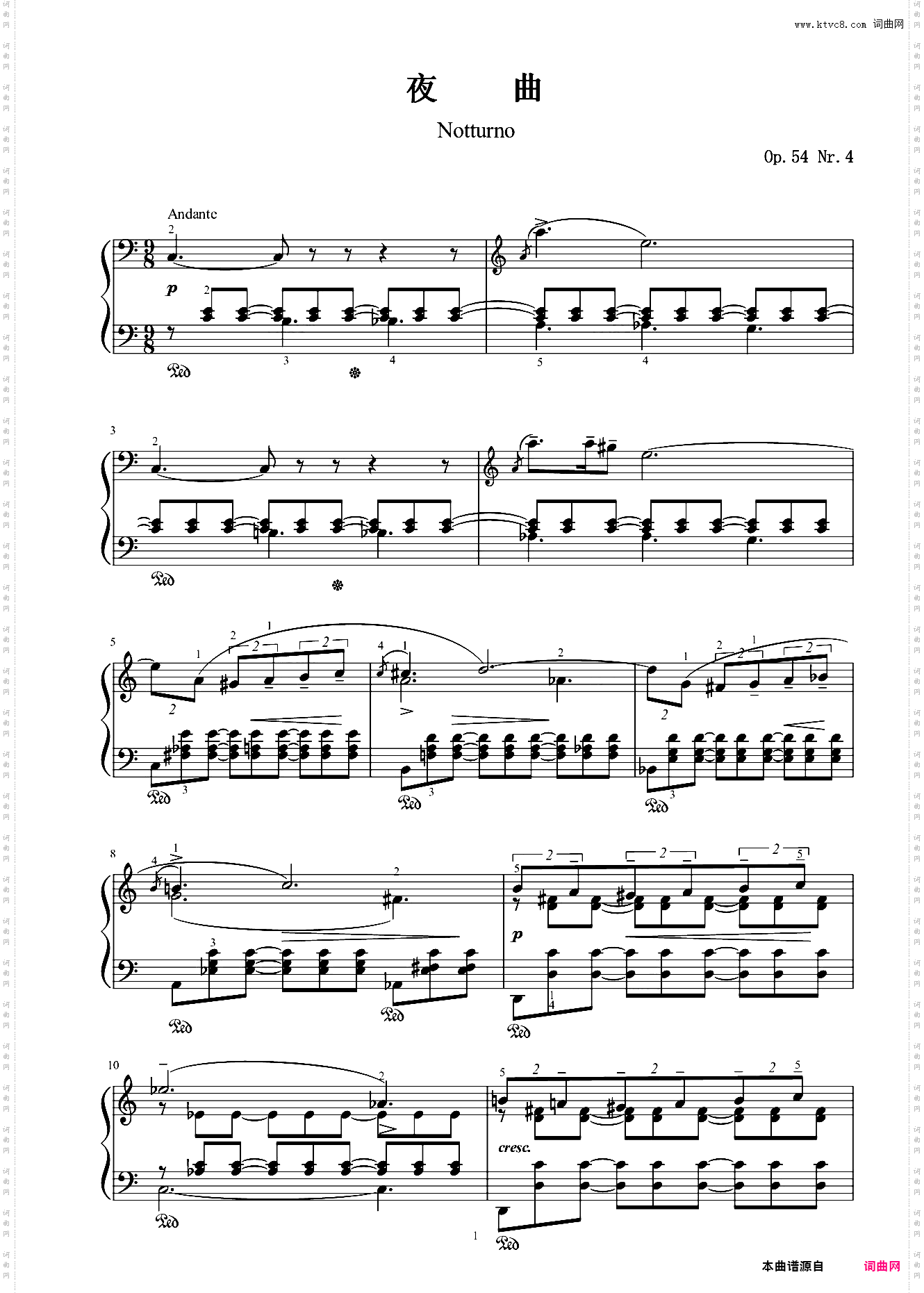 18·夜曲_Op·54_Nr·4