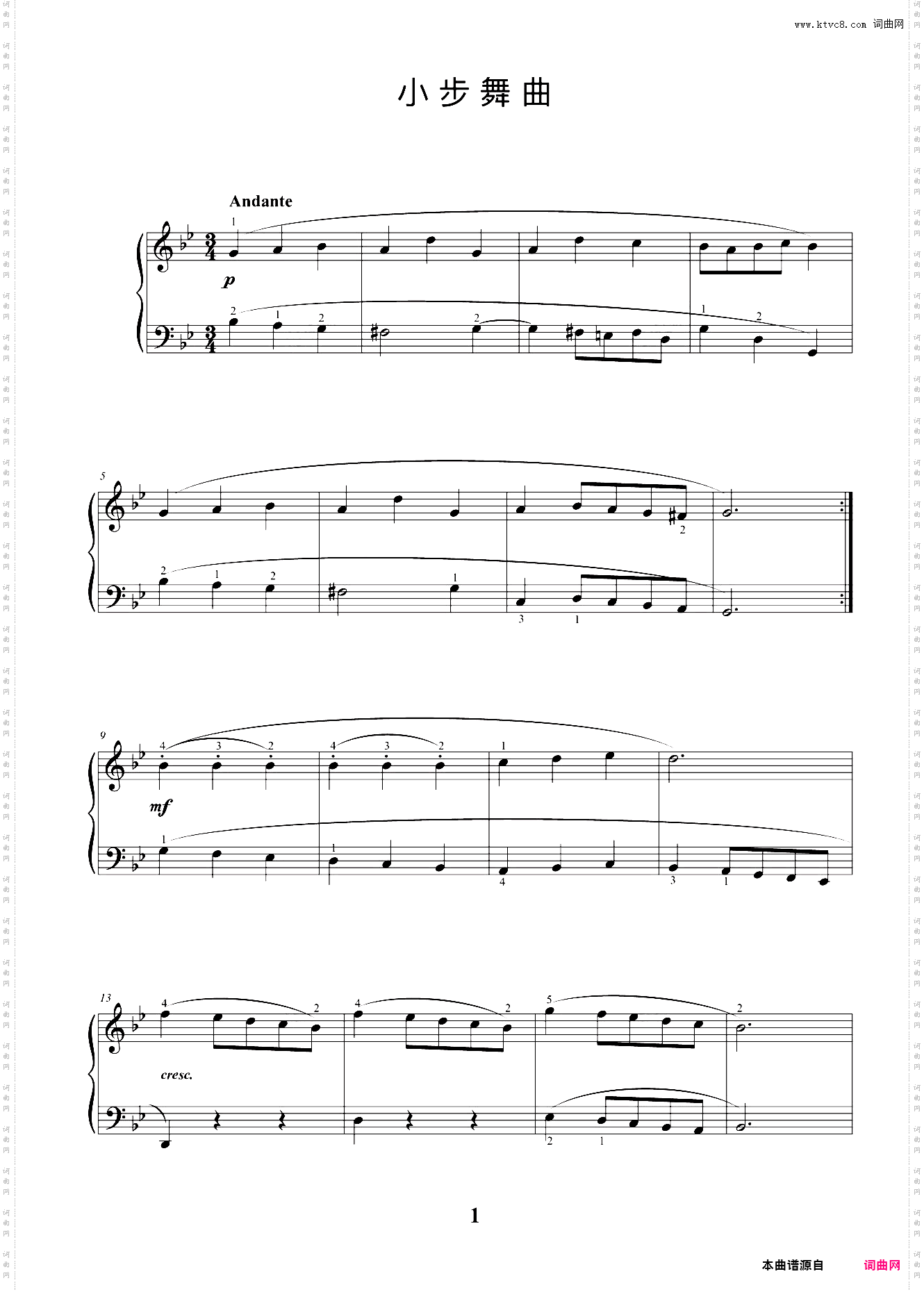 6·小步舞曲