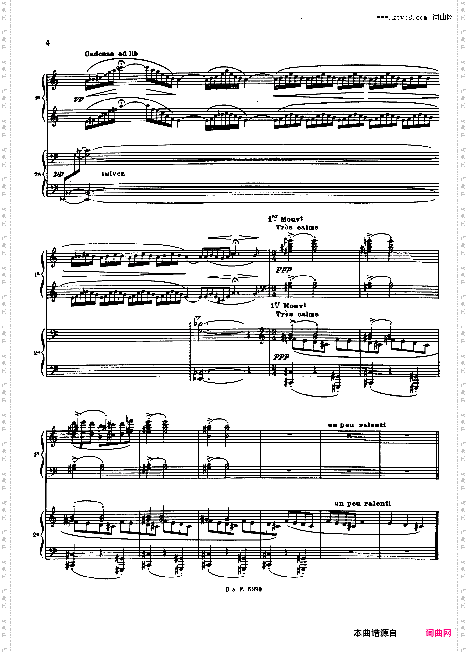 西班牙狂想曲 Rapsodie Espagnole