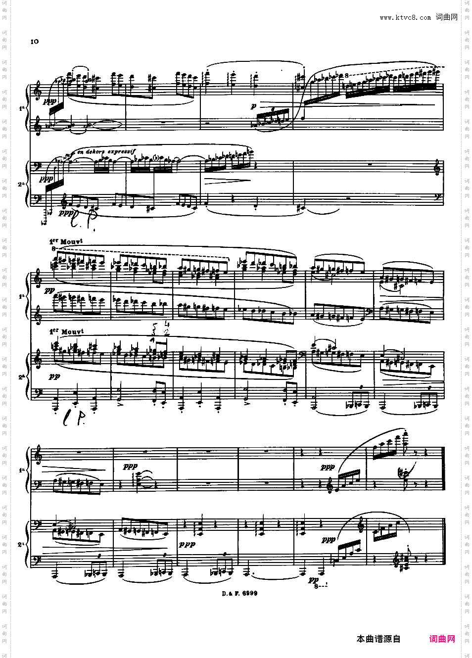 西班牙狂想曲 Rapsodie Espagnole