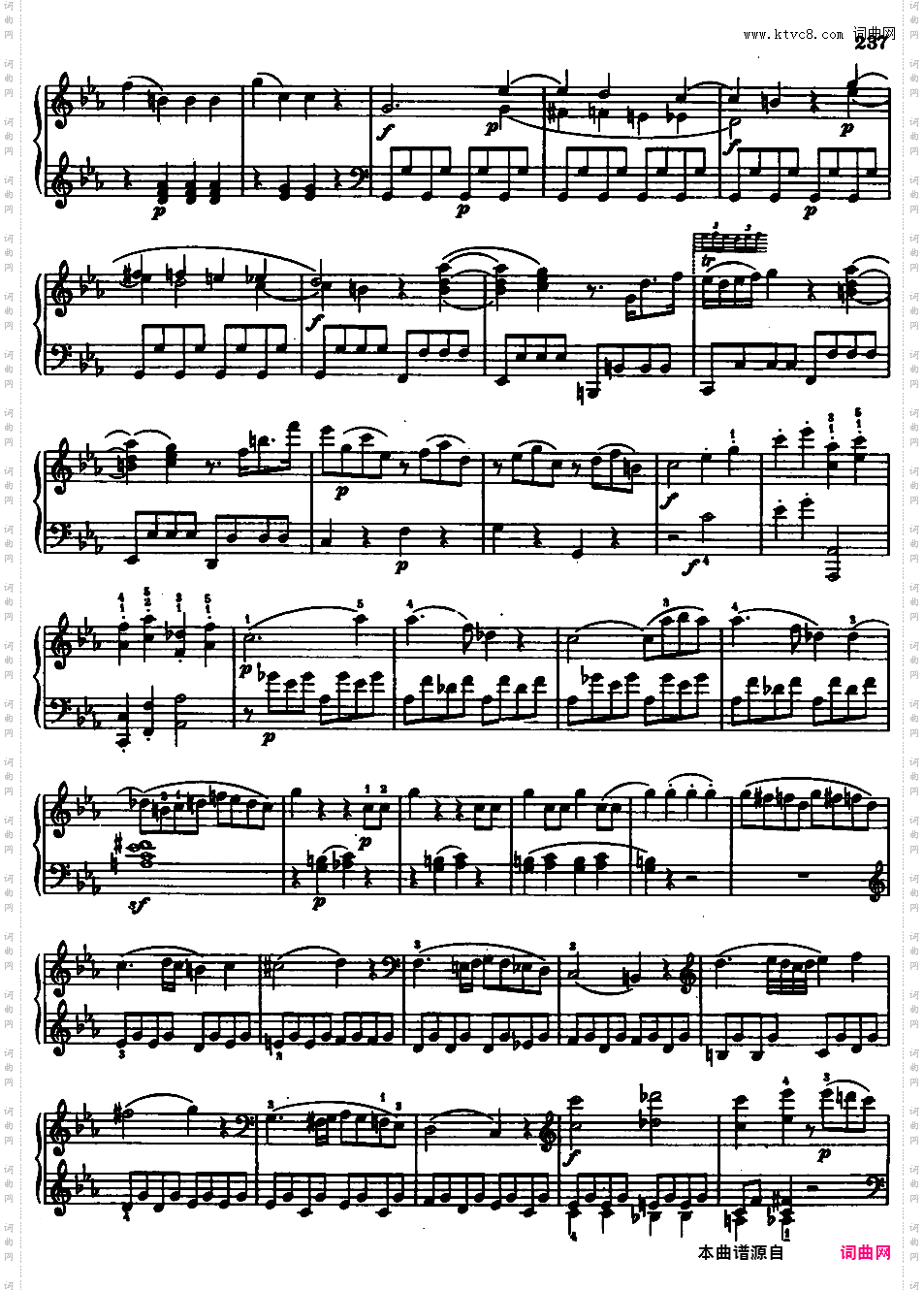 钢琴奏鸣曲全集 Piano Sonatas莫扎特奏鸣曲 k457