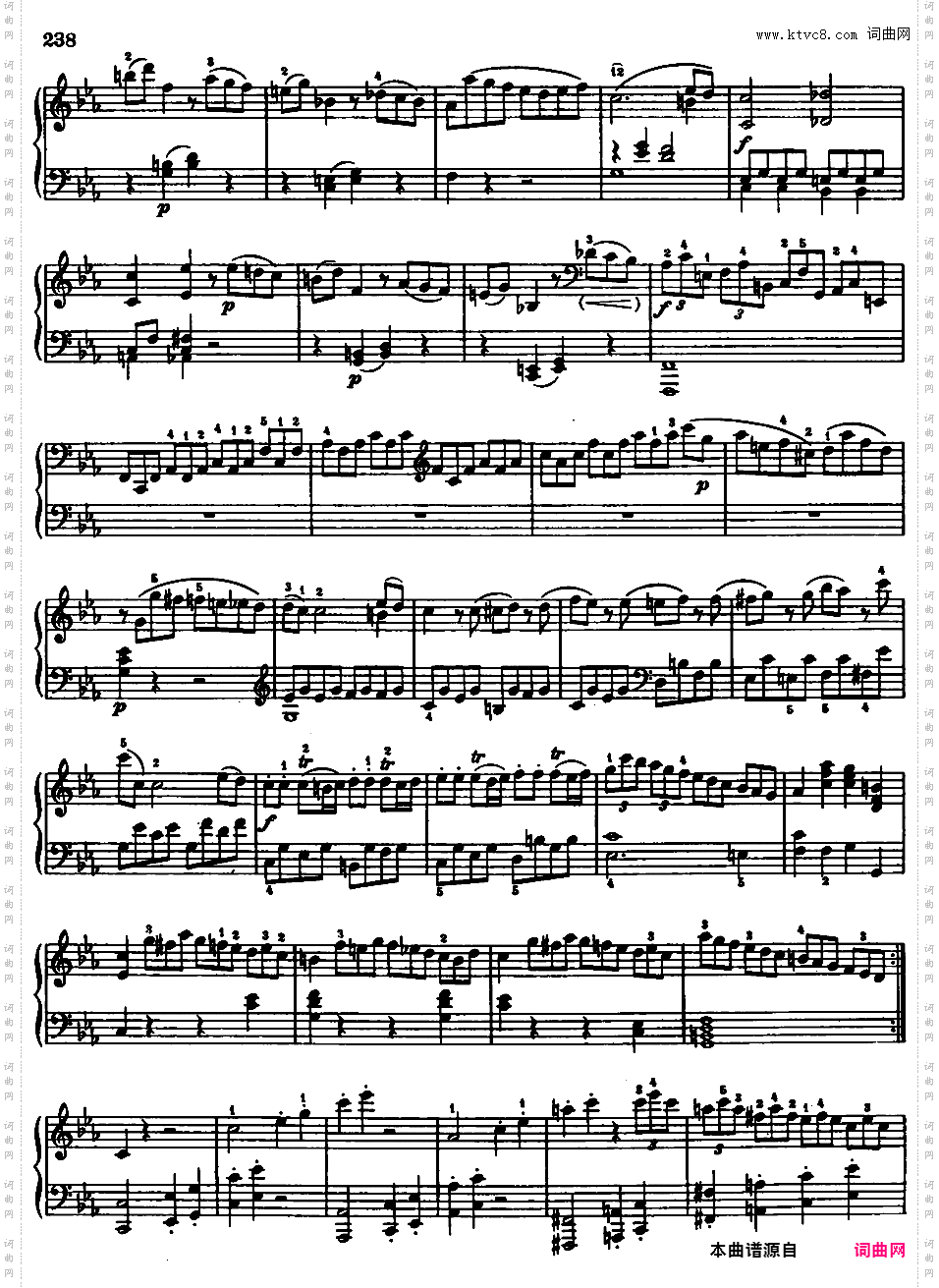 钢琴奏鸣曲全集 Piano Sonatas莫扎特奏鸣曲 k457