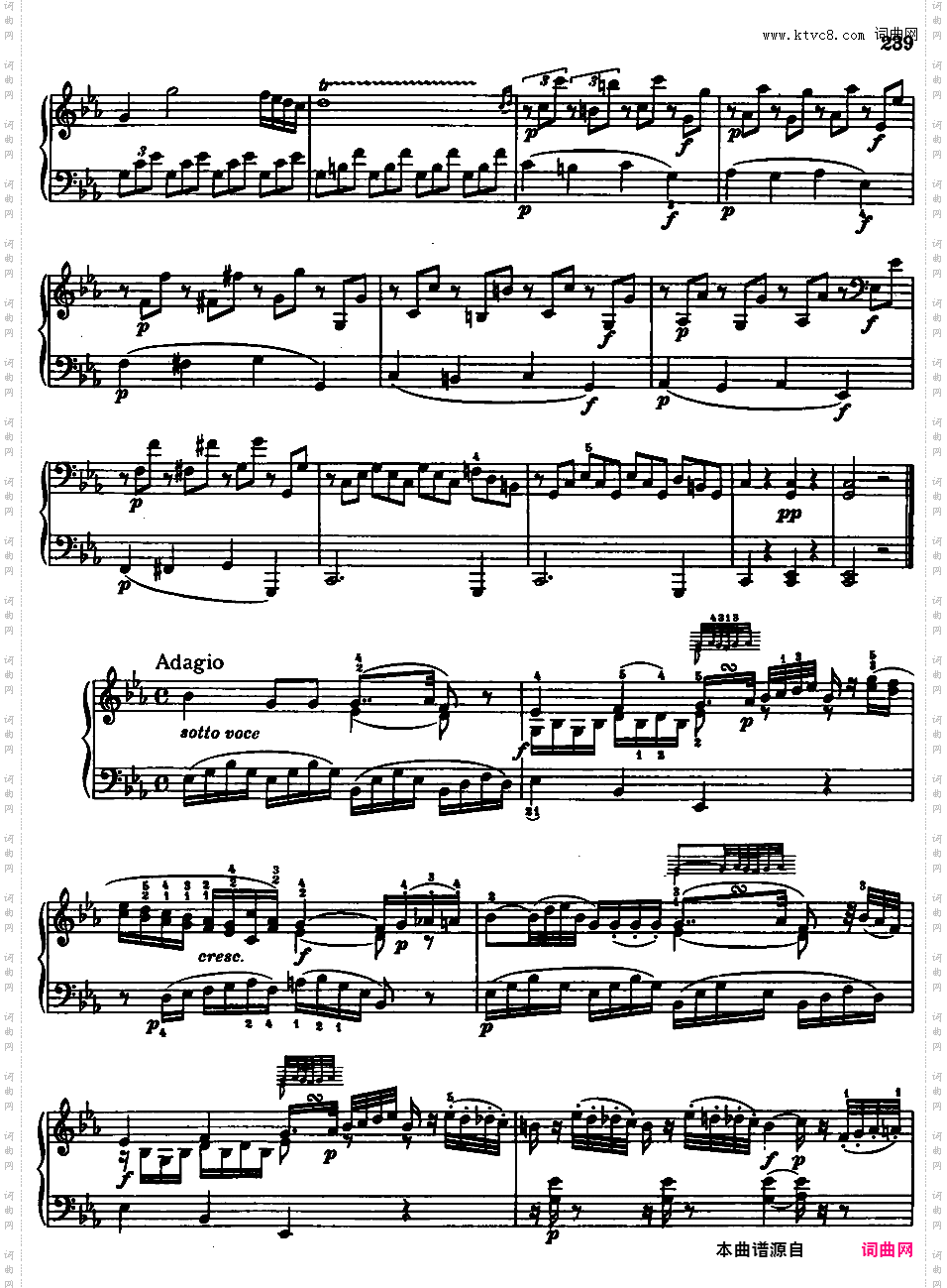 钢琴奏鸣曲全集 Piano Sonatas莫扎特奏鸣曲 k457