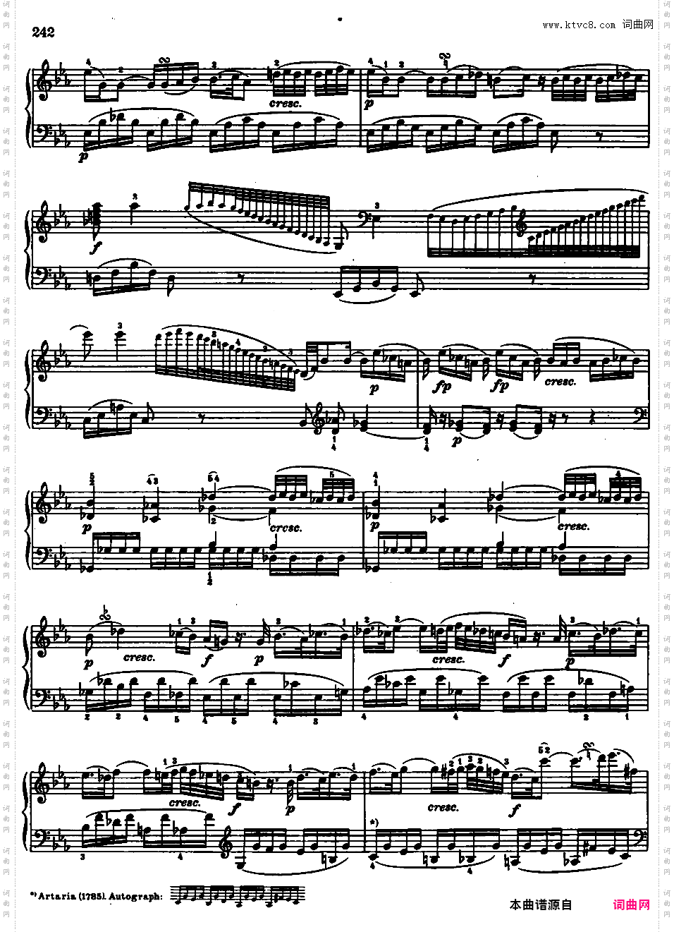 钢琴奏鸣曲全集 Piano Sonatas莫扎特奏鸣曲 k457