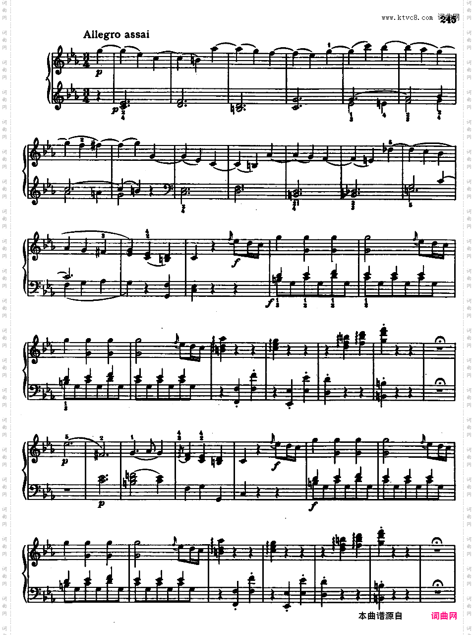 钢琴奏鸣曲全集 Piano Sonatas莫扎特奏鸣曲 k457