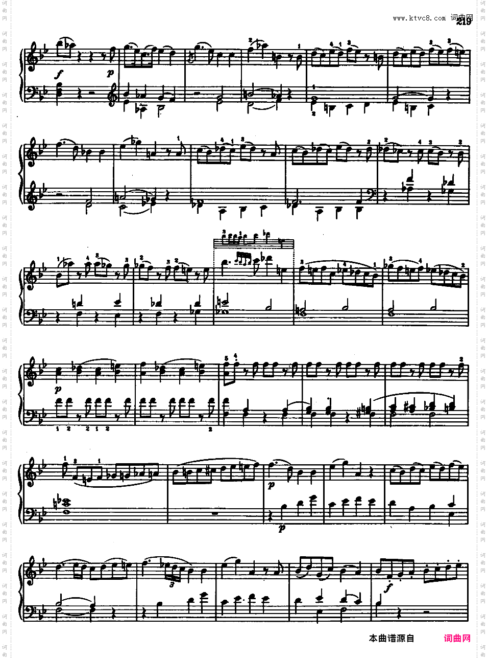 钢琴奏鸣曲全集 Piano Sonatas莫扎特奏鸣曲 k333