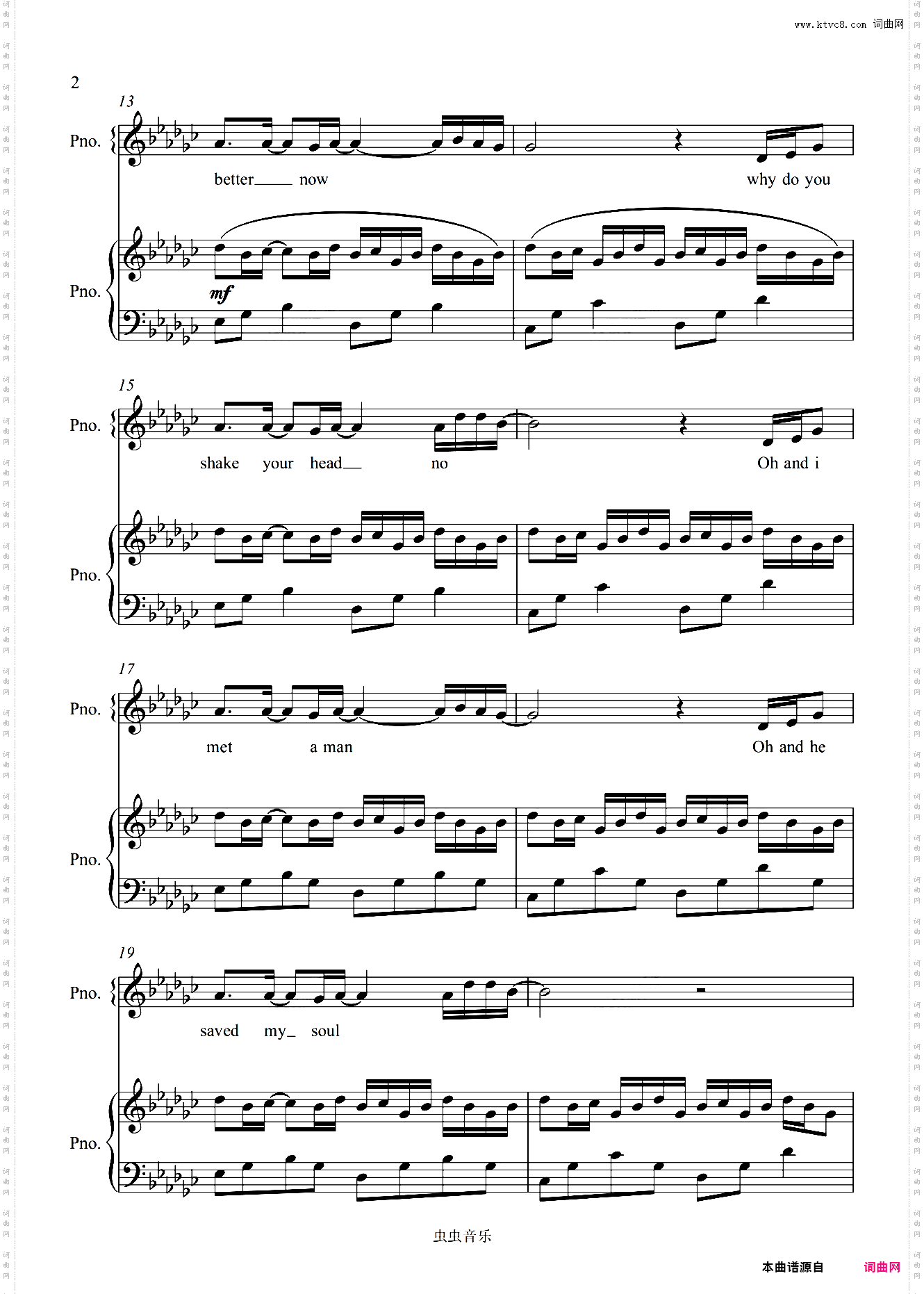 《Better now》-The Vespers-原调弹唱版