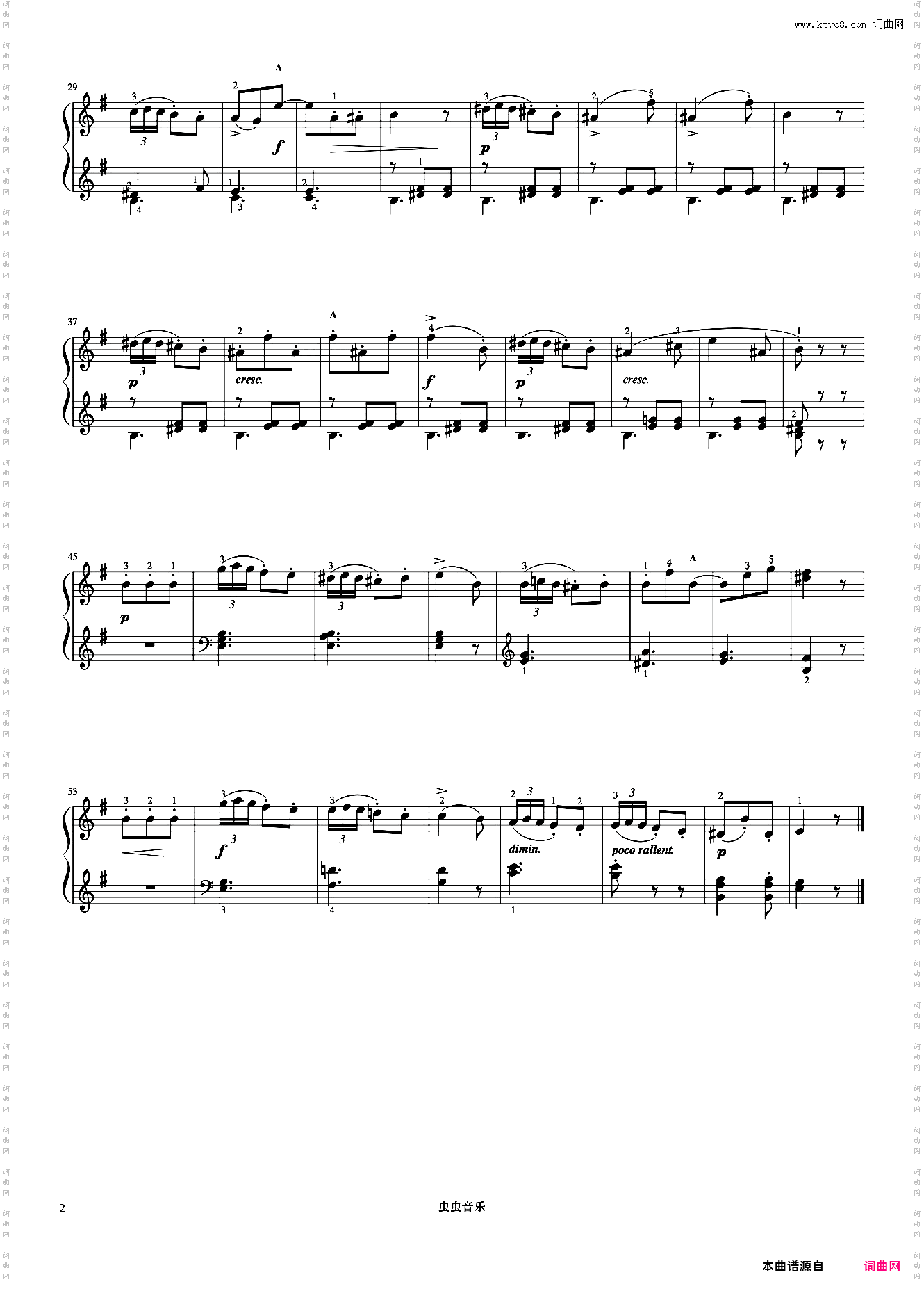 第34首《莱蒙钢琴练习曲 作品37》