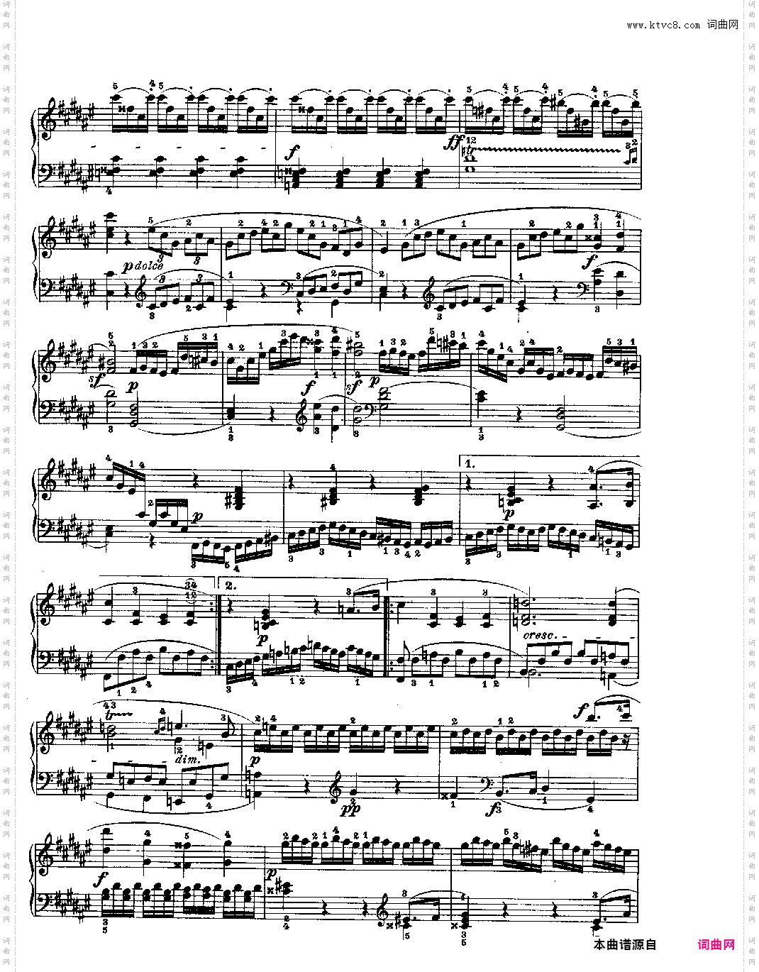 第二十四钢琴奏鸣曲-Op·78