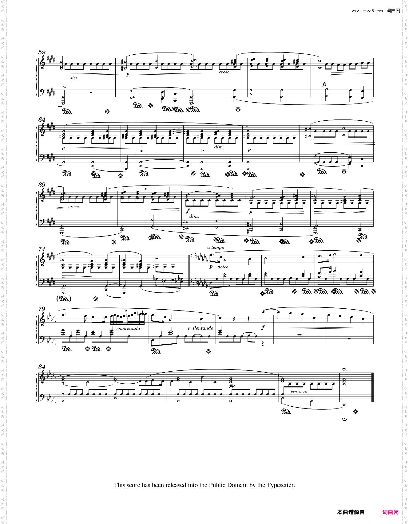 Chopin Op· 28 - Prelude No· 15, Raindrops