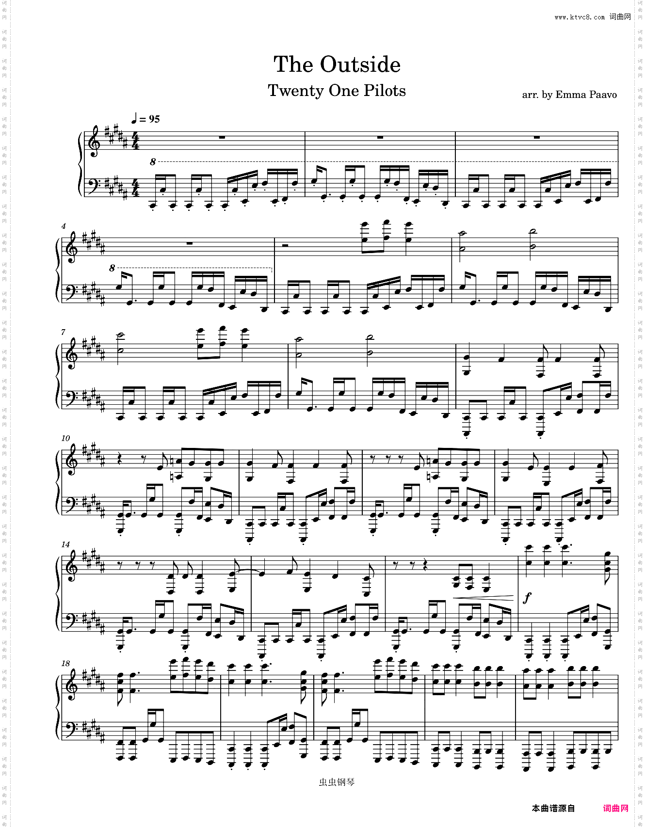 The Outside- twenty one pilots