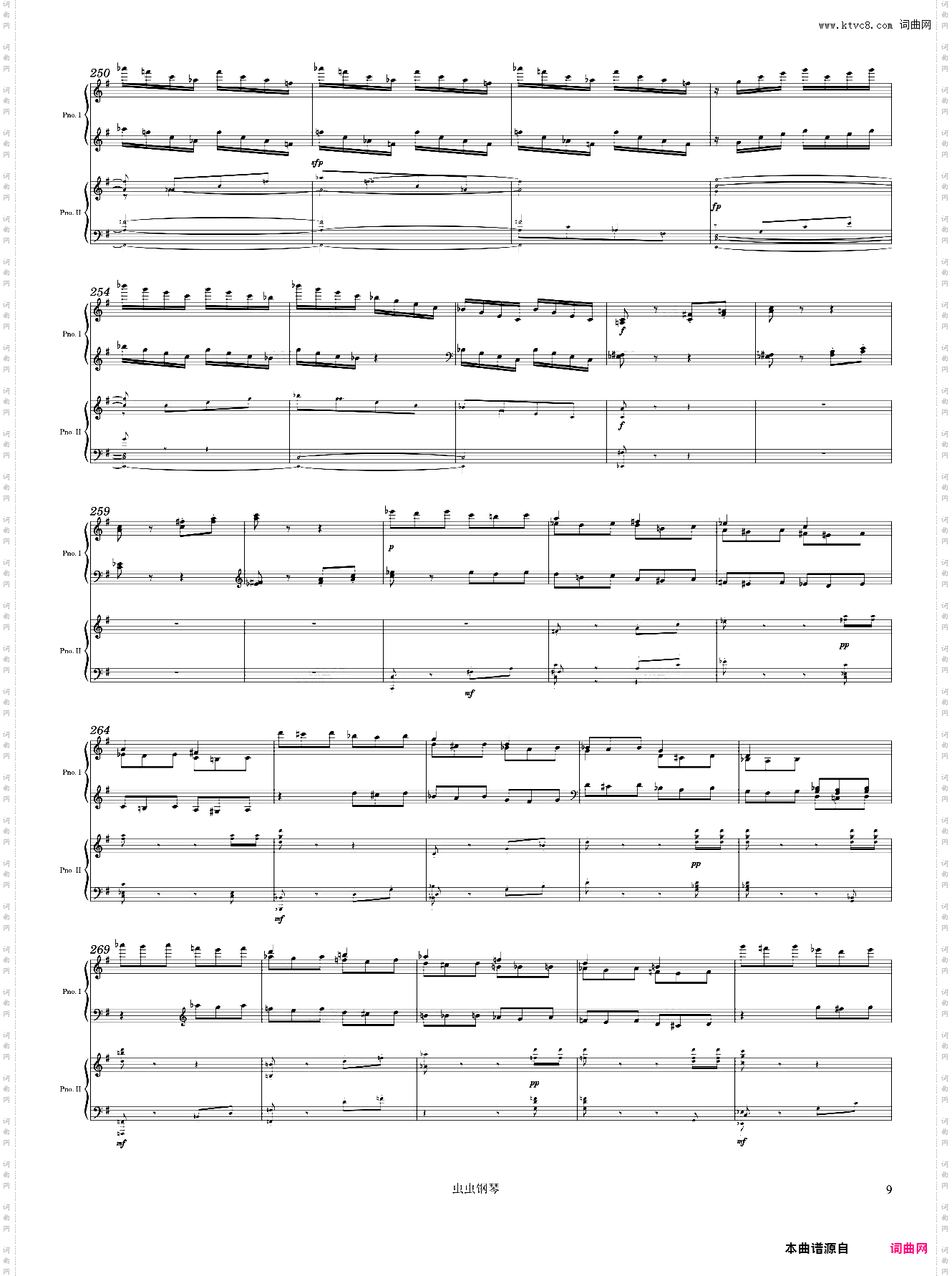 Beethoven Piano Concerto No· 4, 3rd Mvmt Arr· for 2 pianos