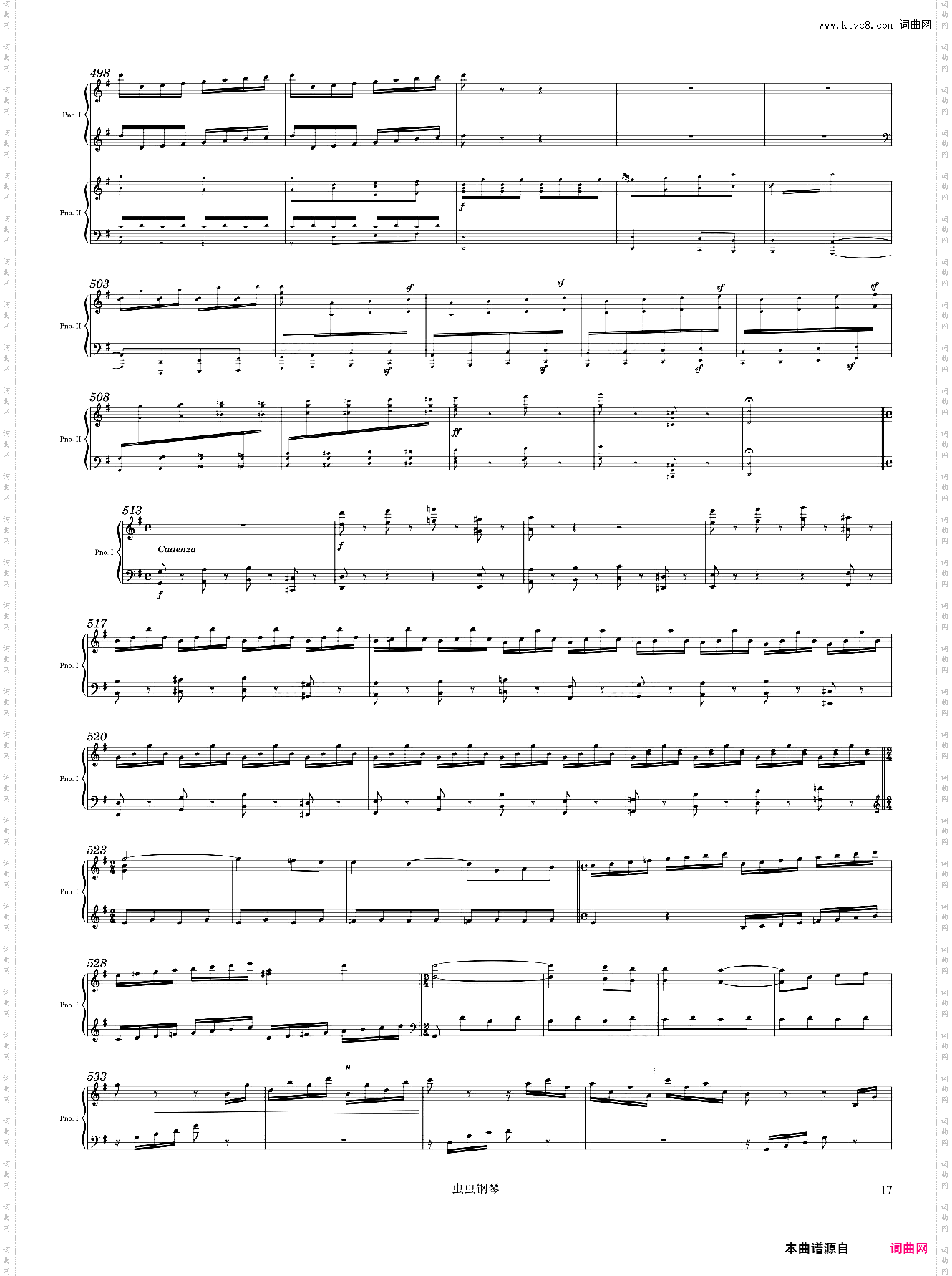 Beethoven Piano Concerto No· 4, 3rd Mvmt Arr· for 2 pianos