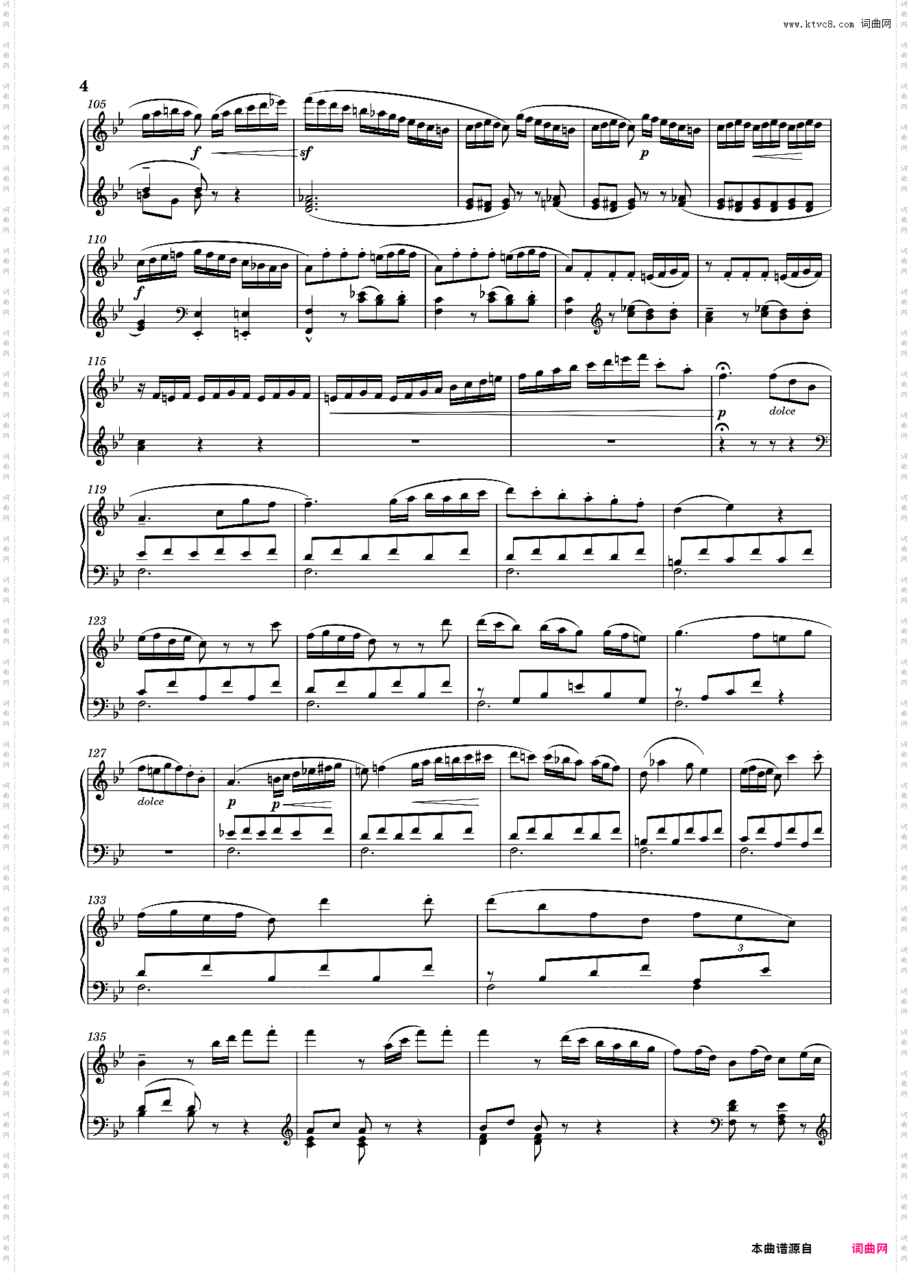 奏鸣曲 克列门蒂Op·25 No·3