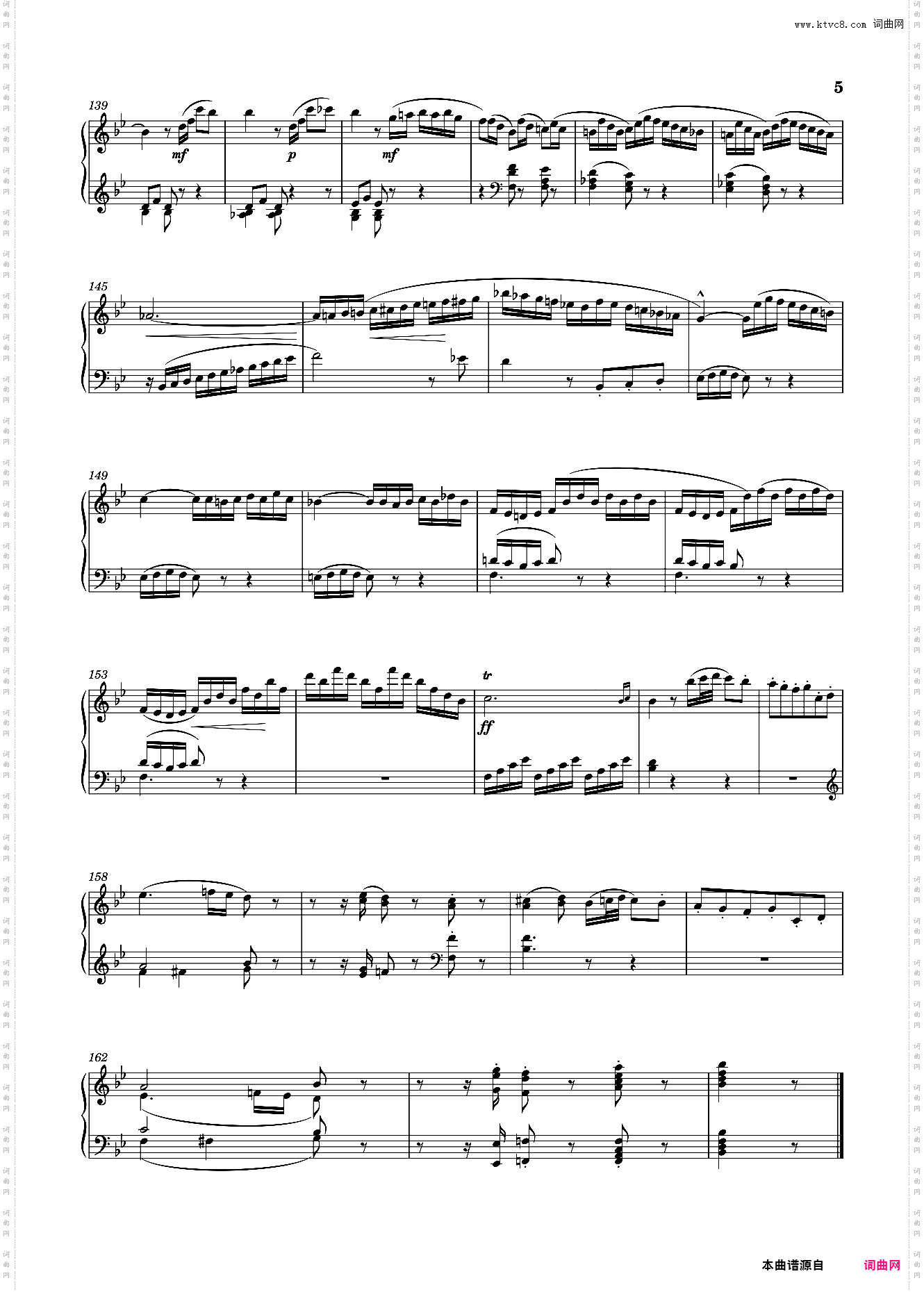 奏鸣曲 克列门蒂Op·25 No·3