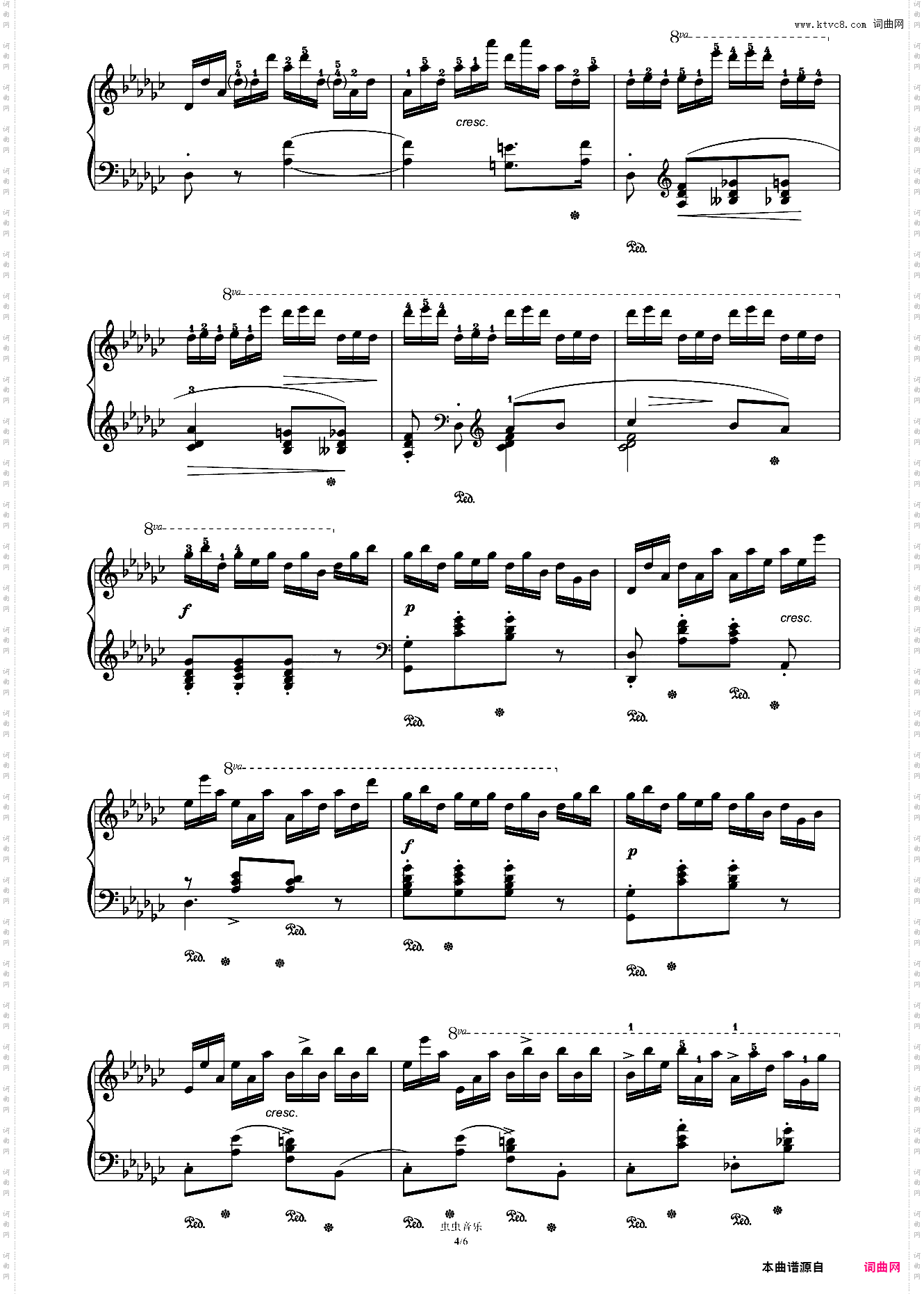 第十级A-1·练习曲Op·10 No·5