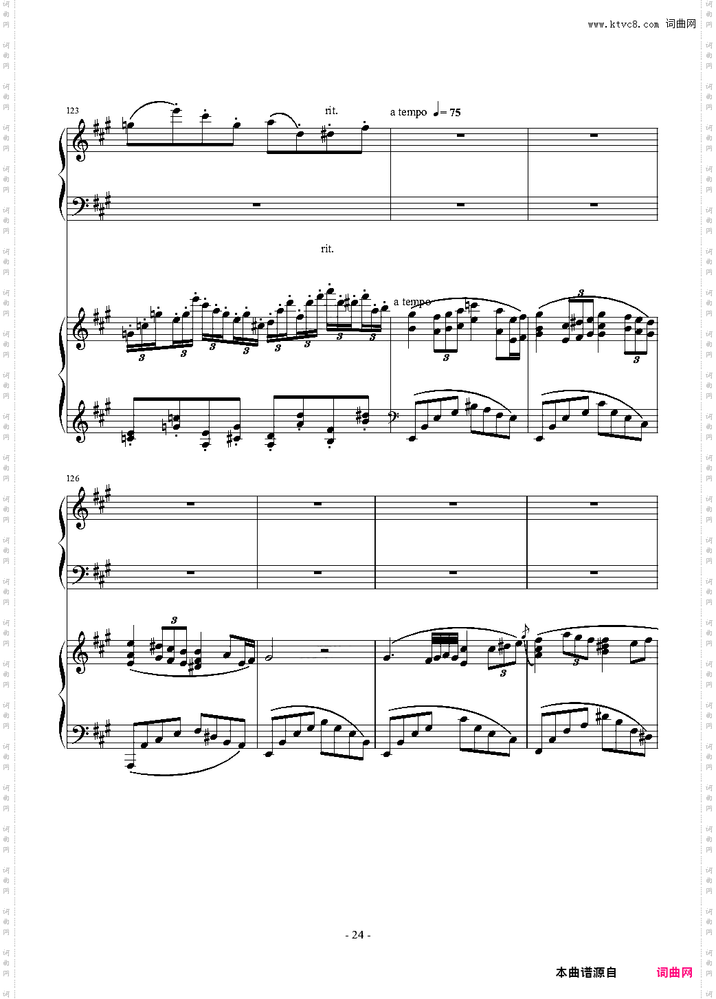 Piano Concerto No·6 in sharp F Minor Op·57 I·