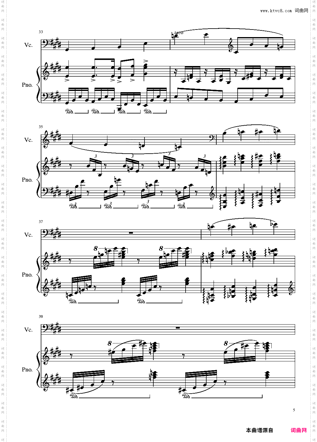 Summer Capriccio, Op·88 夏日随想曲