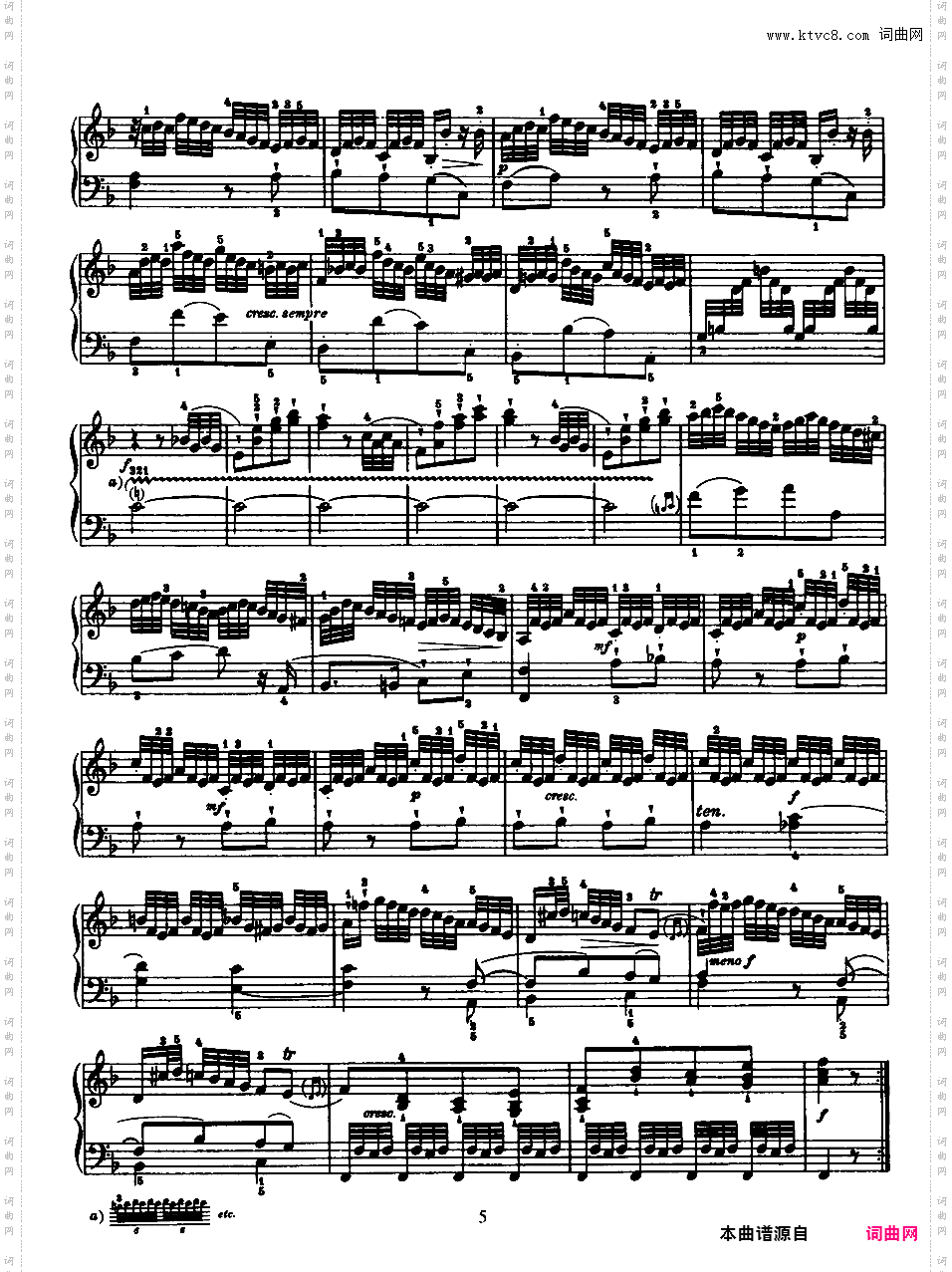 52首钢琴奏鸣曲 52 Piano SonatasPiano Sonata No 23 in F_NoRestriction