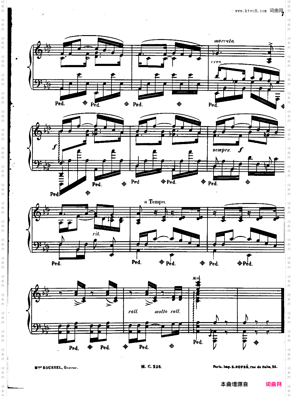 间奏曲Intermezzo op20