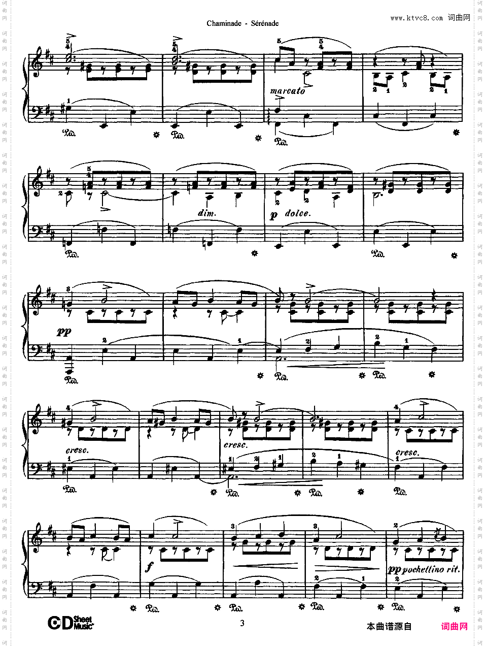 小夜曲Se?re?nade op29