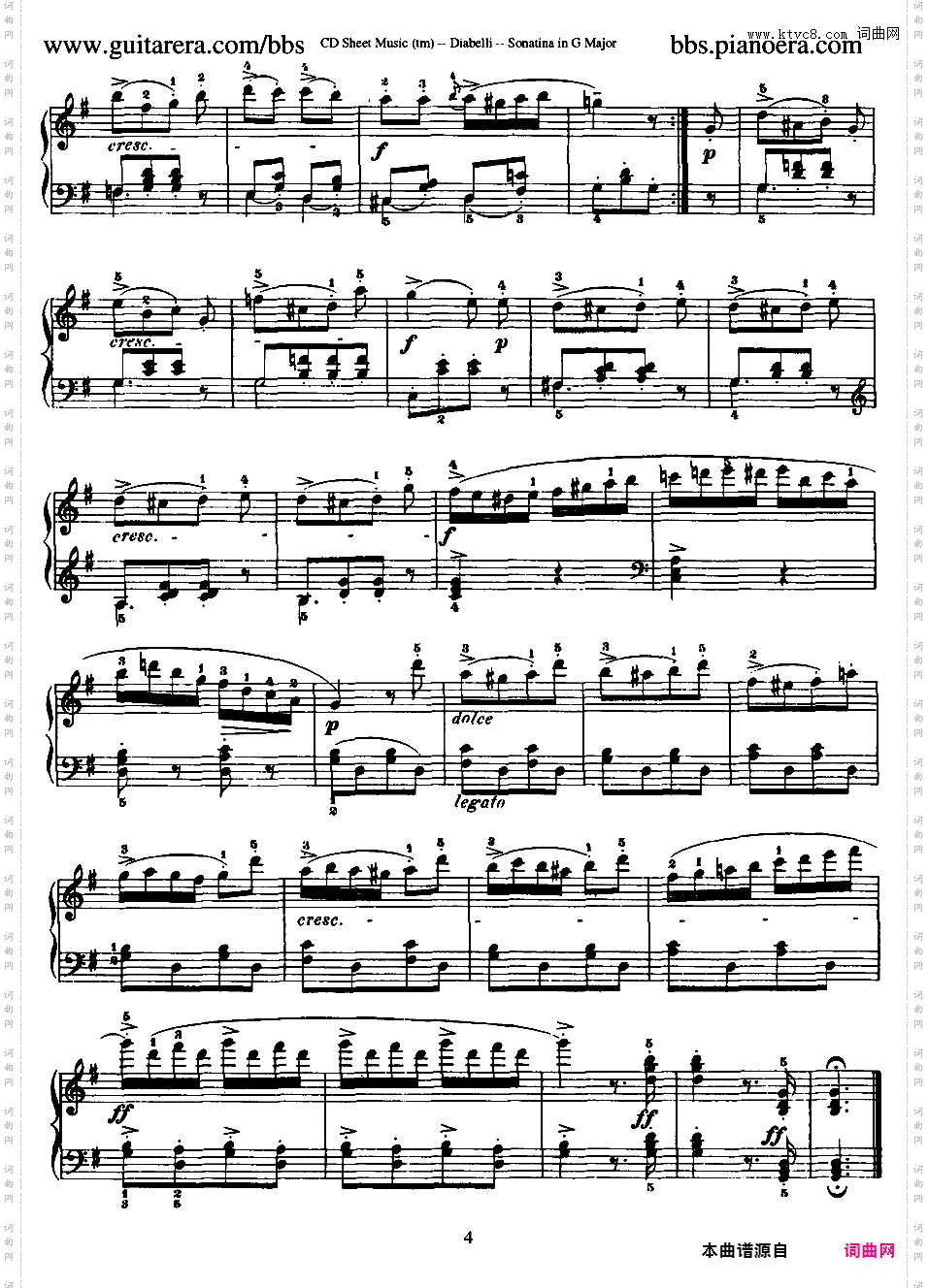 7首钢琴小奏鸣曲 7 Piano Sonatinas Op·168