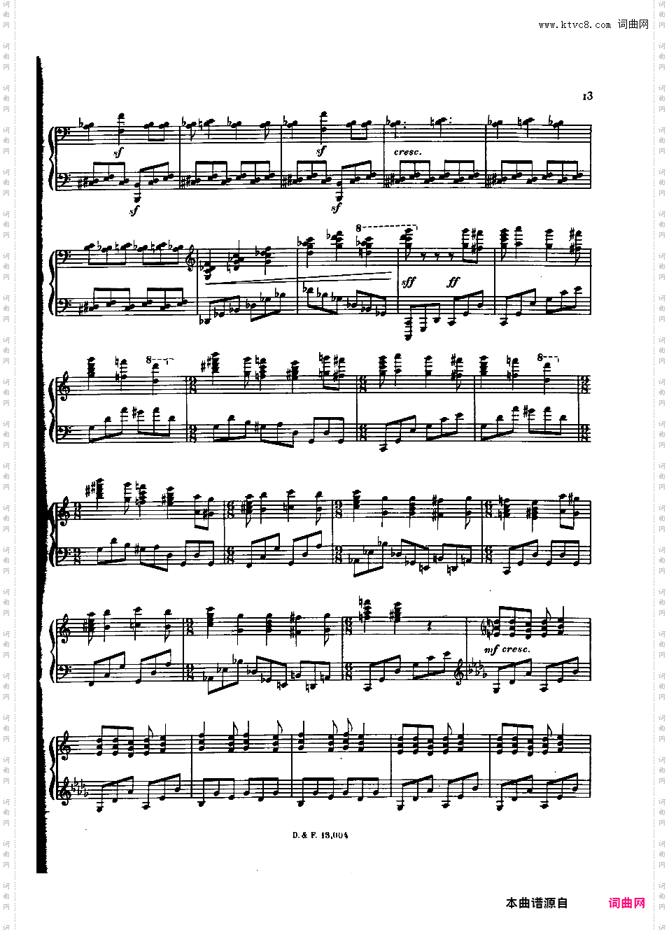 阿根廷舞曲 Danzas Argentinas Op·2