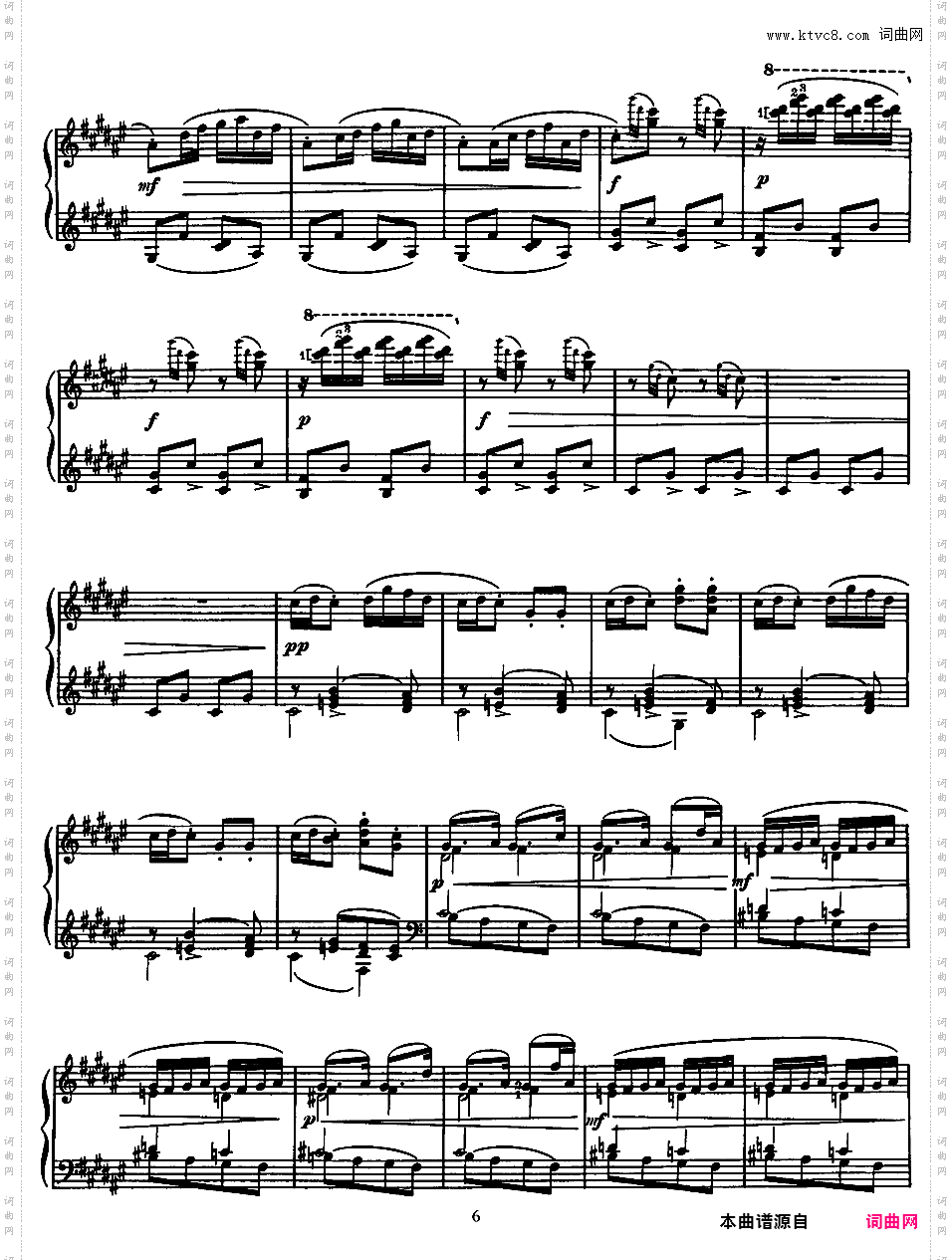 鹅妈妈 Ma Mere L'Oye - 四手联弹Ravel 1910 Ma Mere l'Oye 独奏版