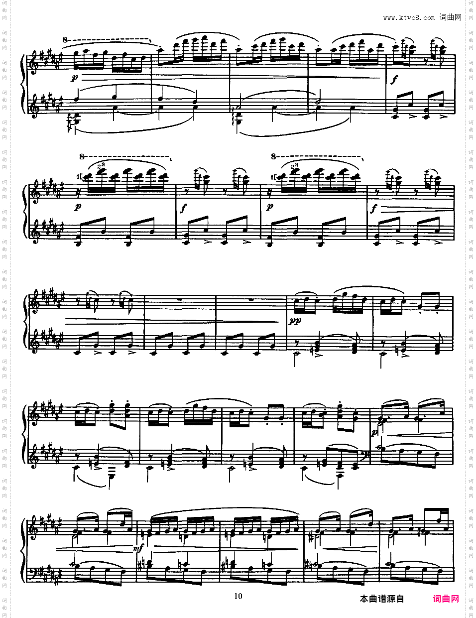 鹅妈妈 Ma Mere L'Oye - 四手联弹Ravel 1910 Ma Mere l'Oye 独奏版
