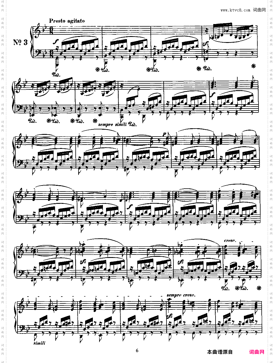 51首无词歌 Songs Without WordsMendelssohn op053 Songs Without Words第四集