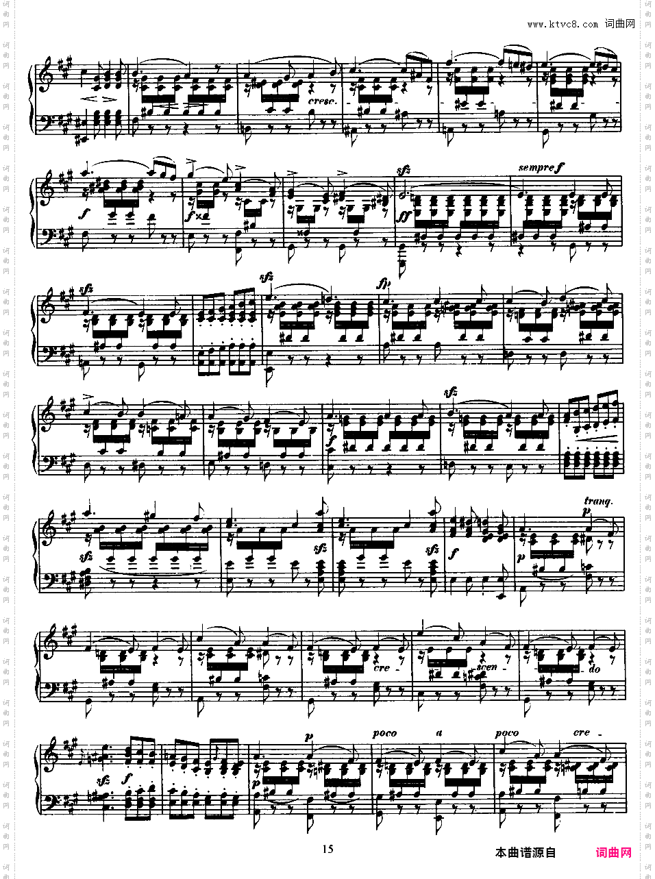 51首无词歌 Songs Without WordsMendelssohn op053 Songs Without Words第四集