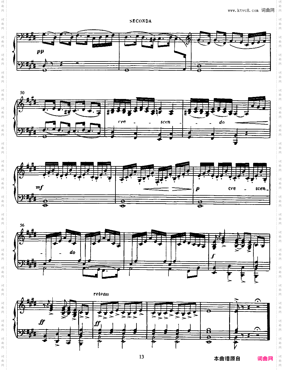 小组曲 Petite Suite - 四手联弹