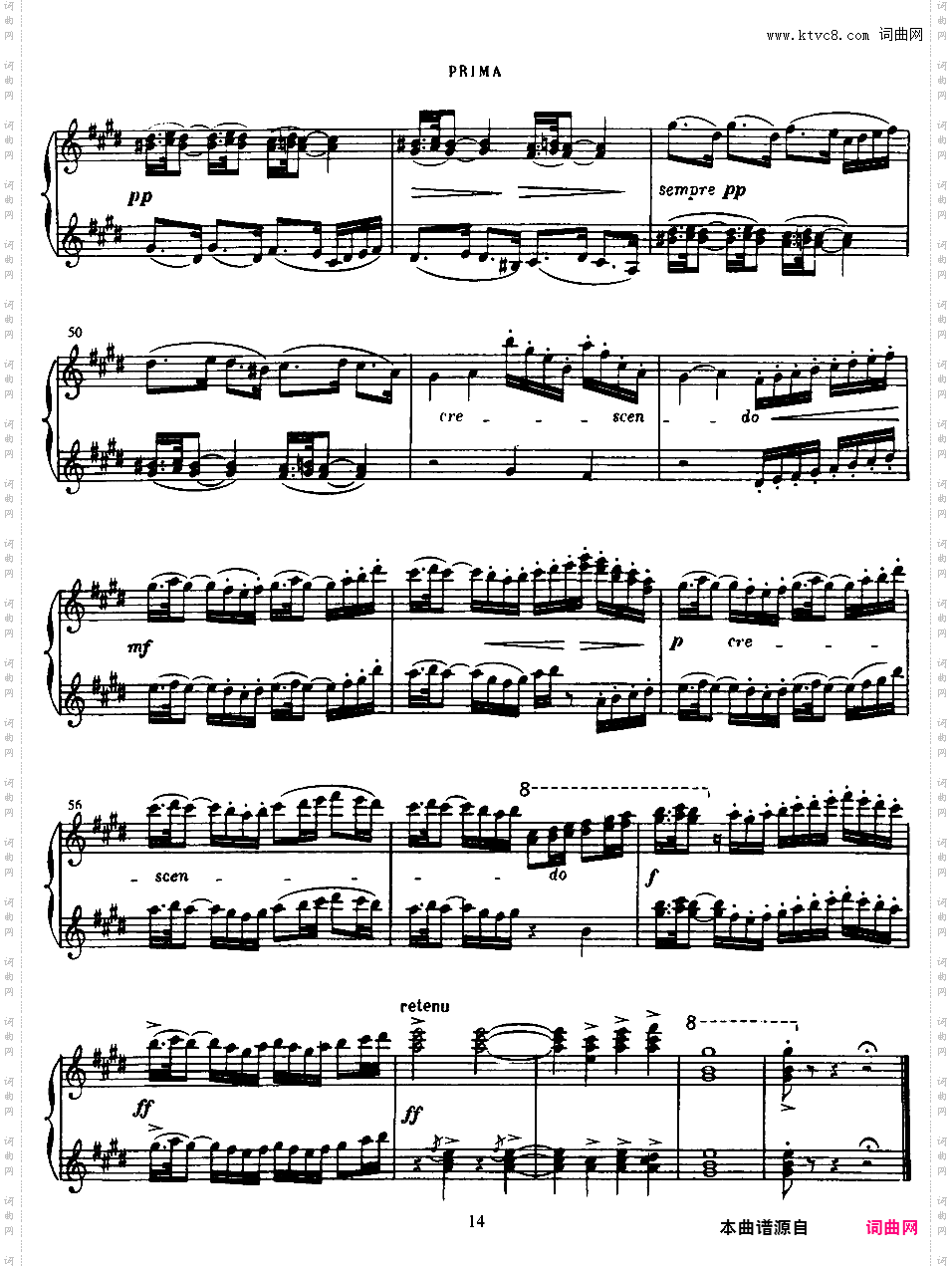 小组曲 Petite Suite - 四手联弹