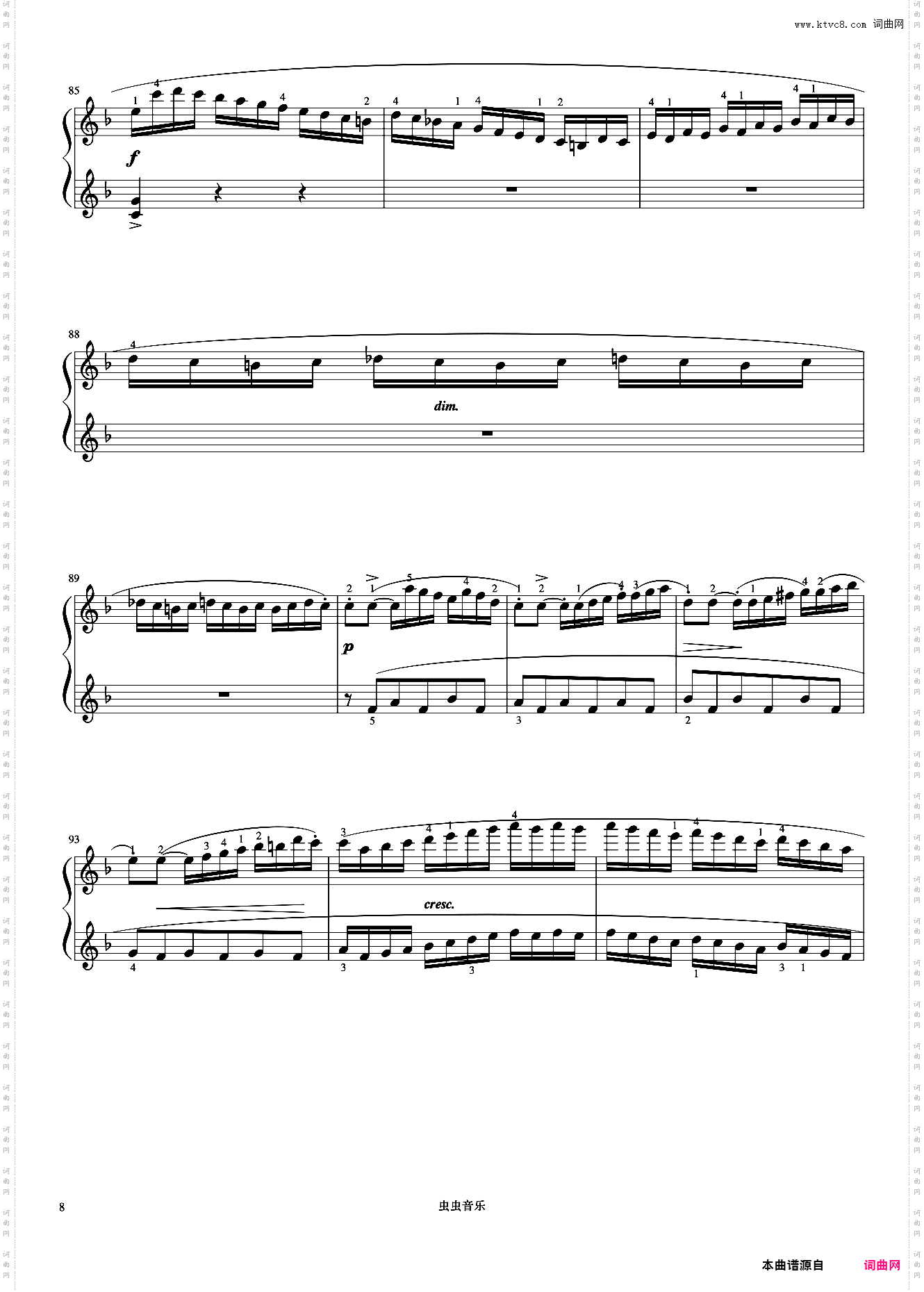 小奏鸣曲 Op·20 No·3 第三乐章《小奏鸣曲集》